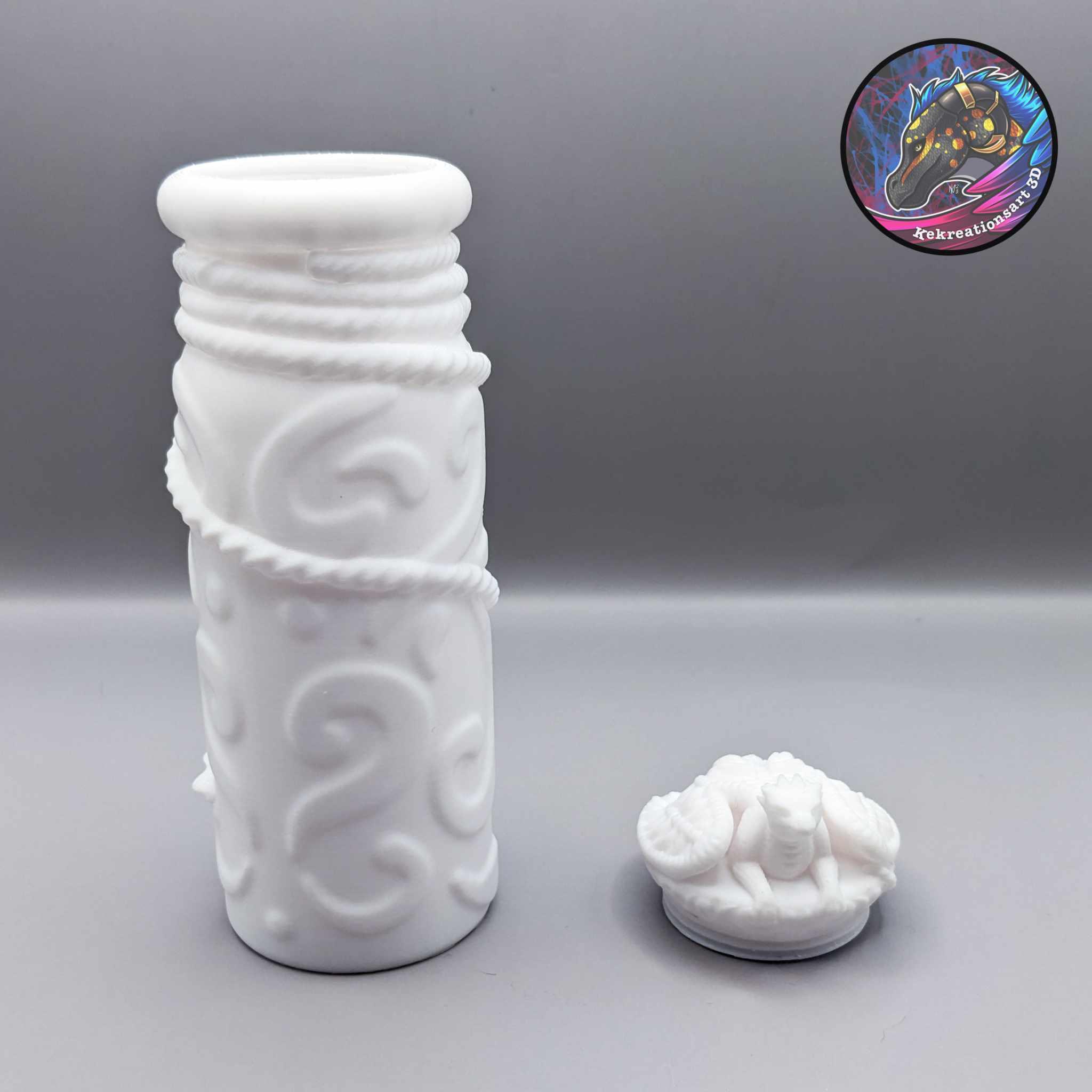 Dice Vial Container 3d model