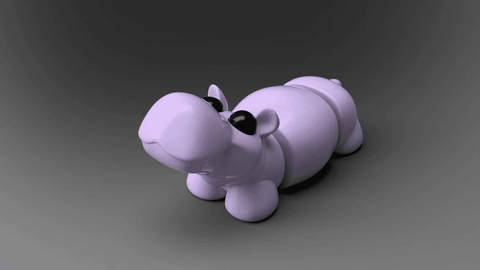 Articulating Hippo  3d model