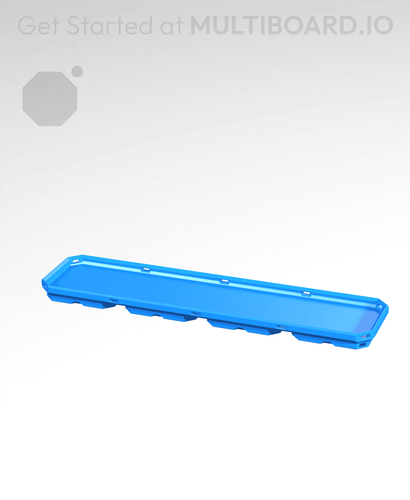 4x1 - Micro Multibin Shell 3d model