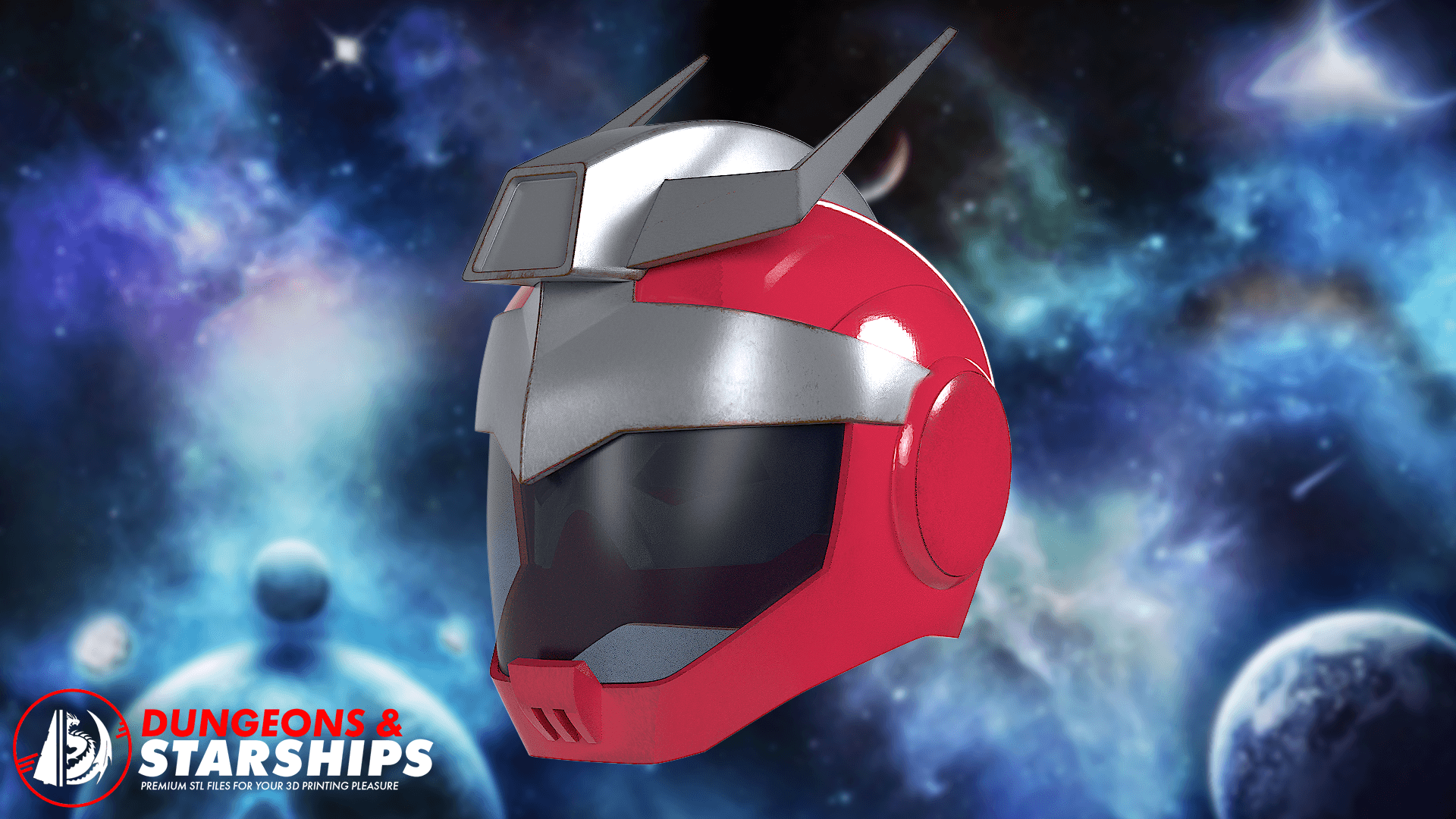 Char Aznable's Pilot Helmet - Gundam 3d model