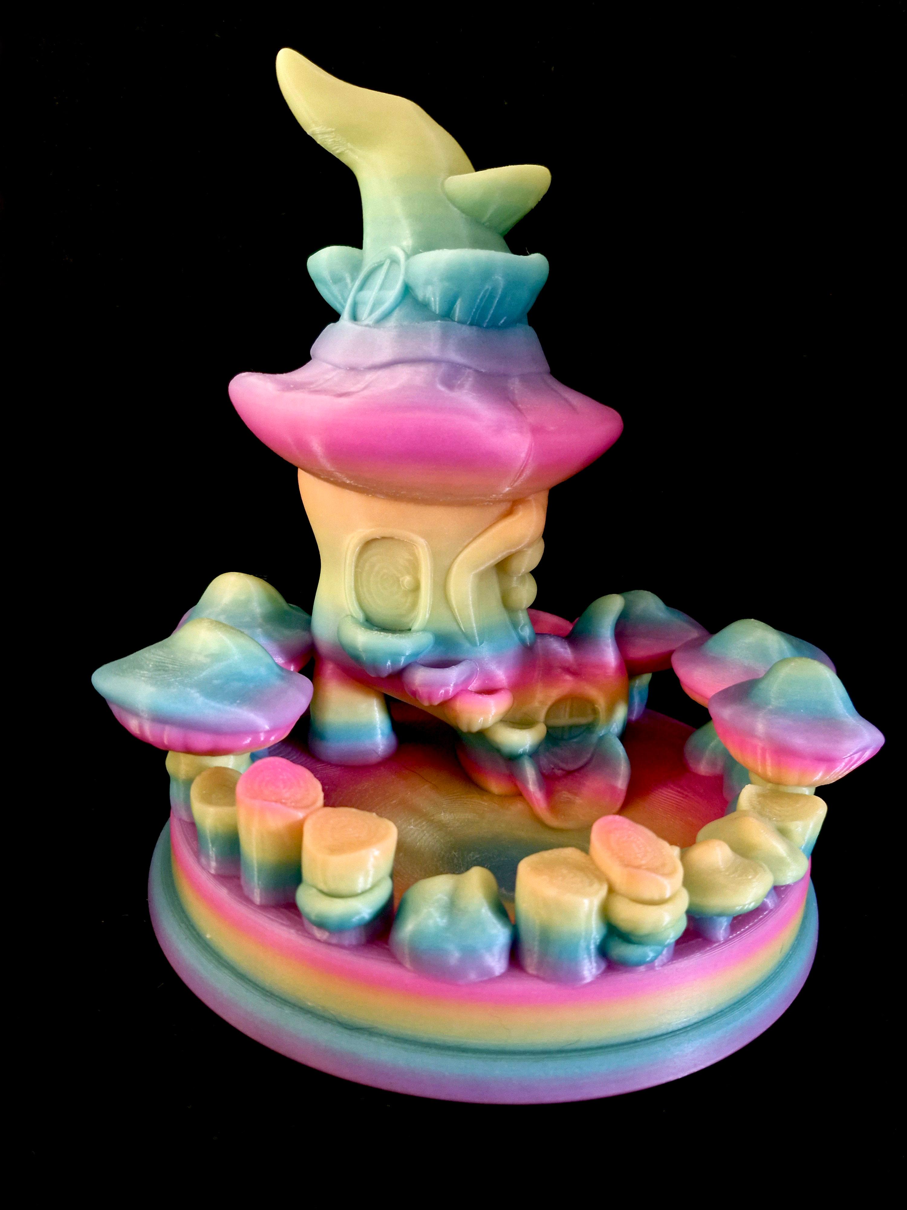 Witches Shoe Dicetower and LED display *Personal Use* 3d model