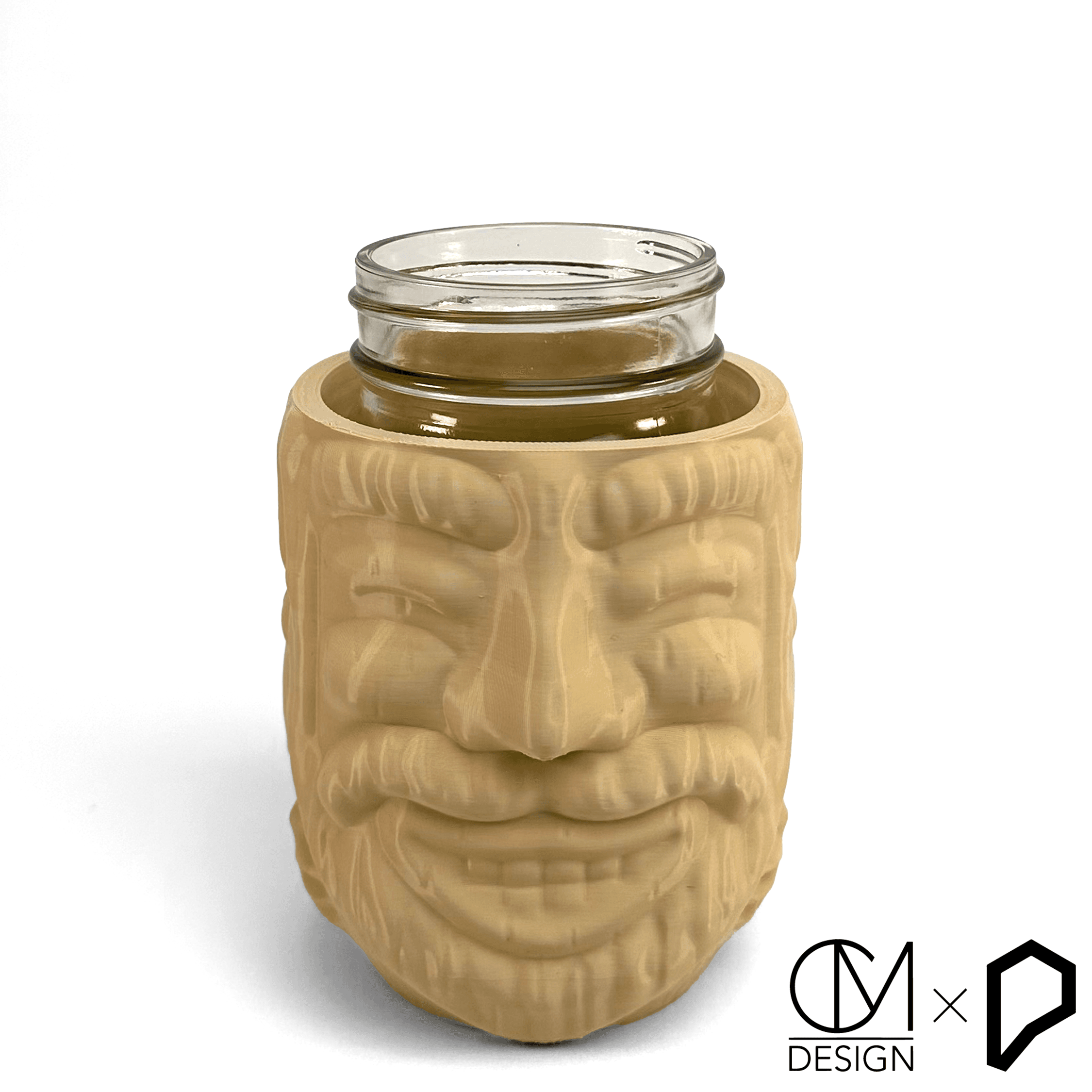 Tiki Gnome Mason Jar Cozy 3d model