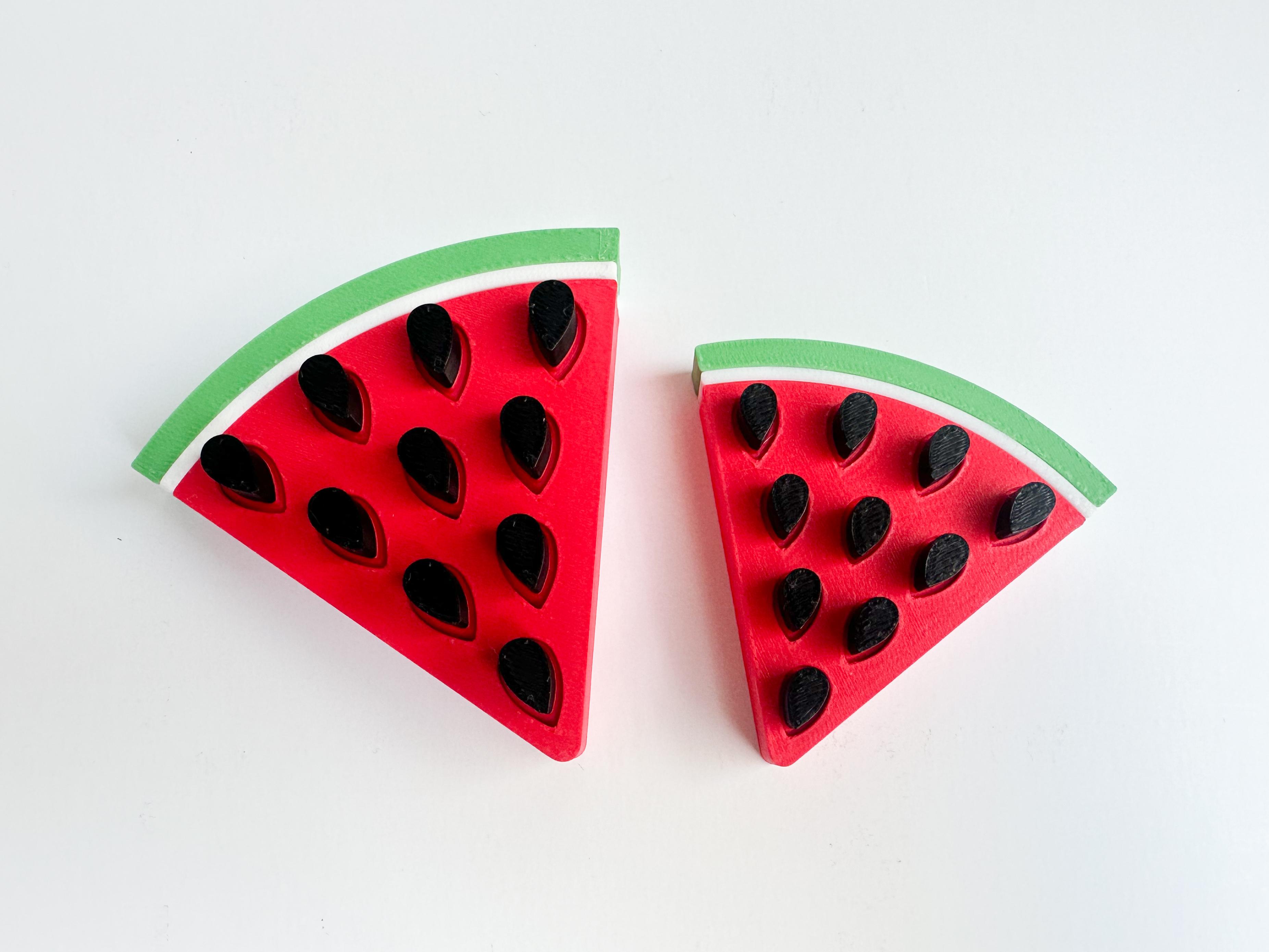 Watermelon Wedge Fidget 3d model