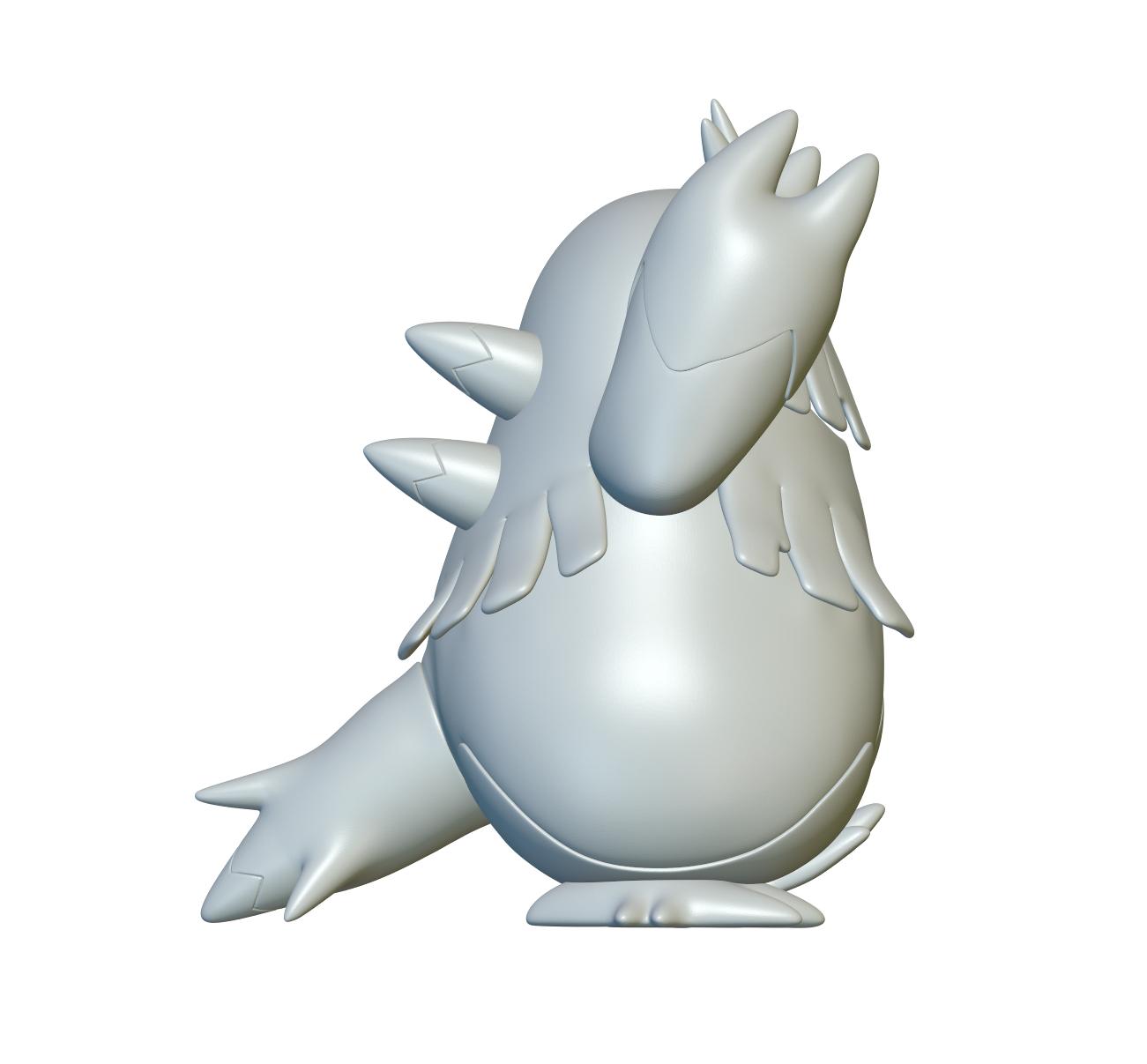 Pokemon Abomasnow #460 - Optimized for 3D Printing 3d model