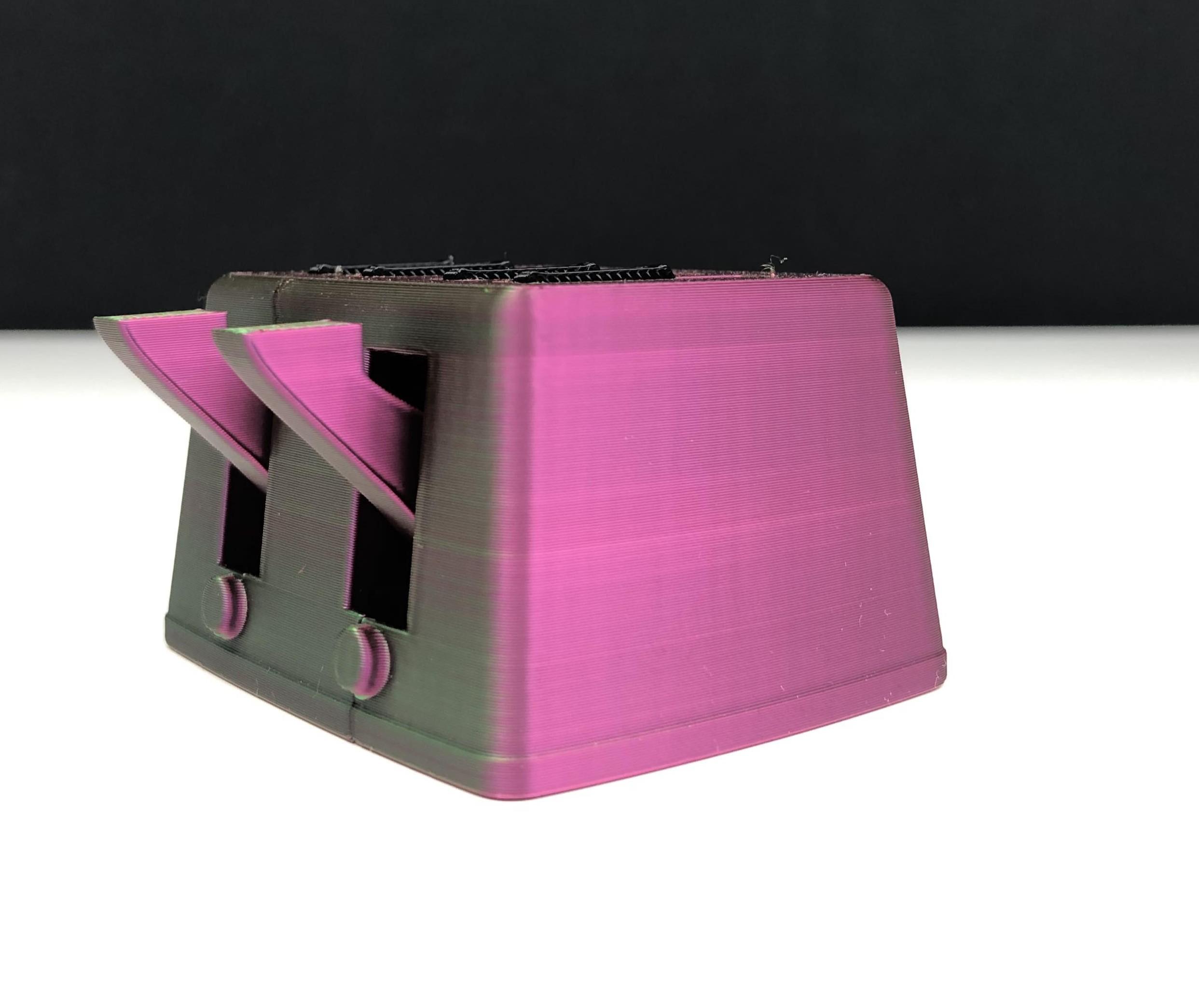Toaster SD Card Holder (4 Slots) 3d model
