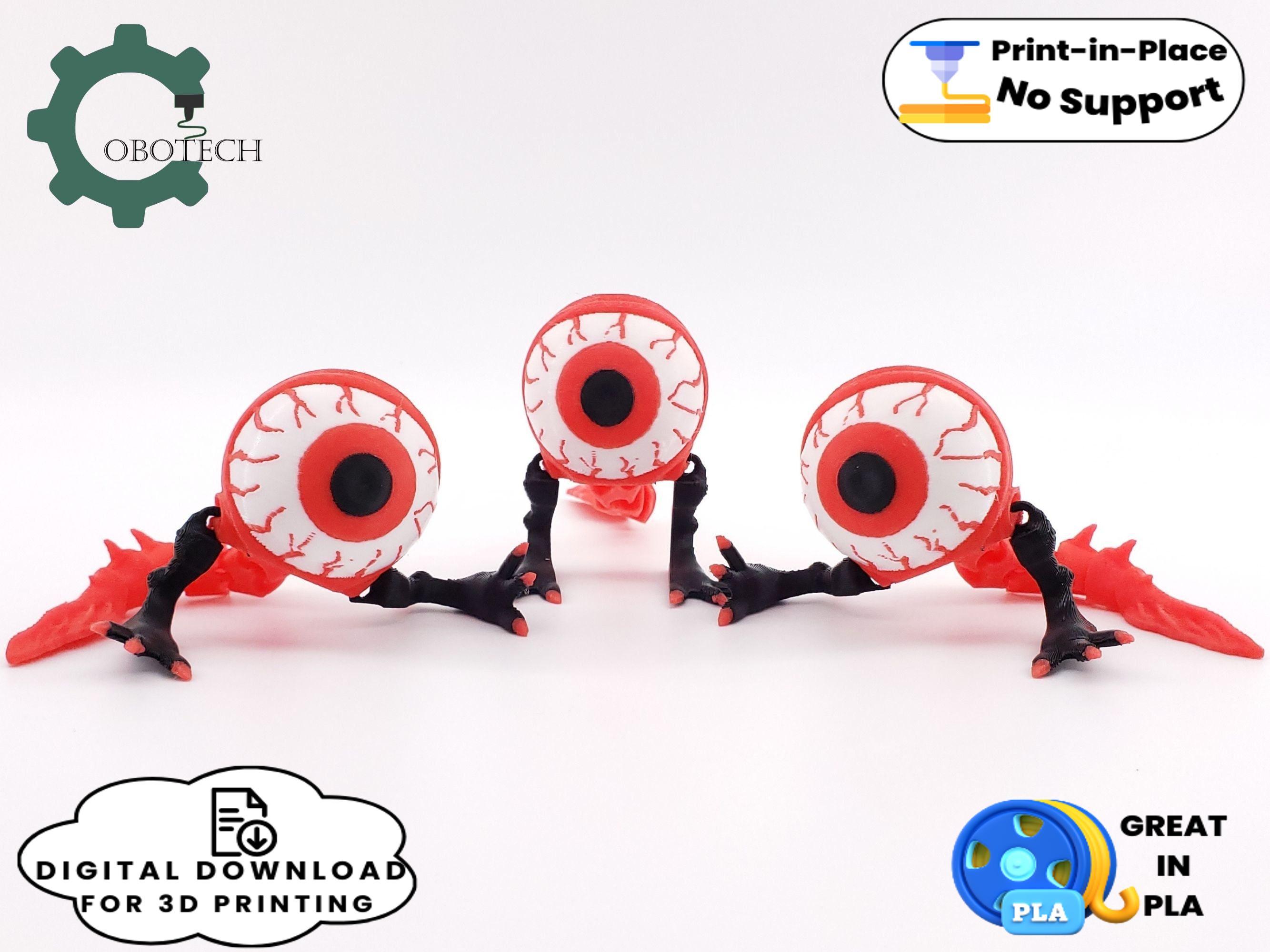 Cobotech Articulated Eye Monster 3d model