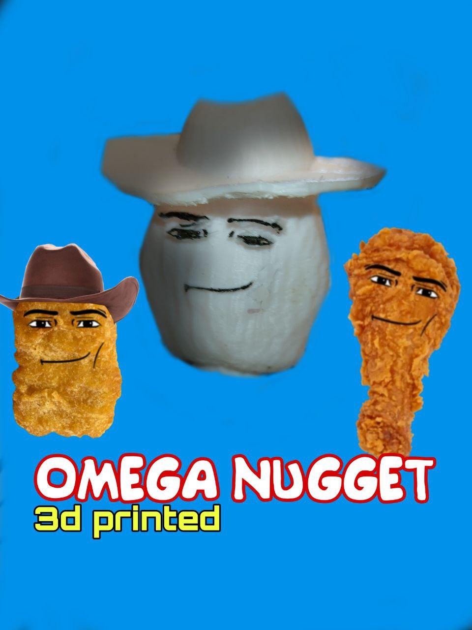 omega nugget 3d model