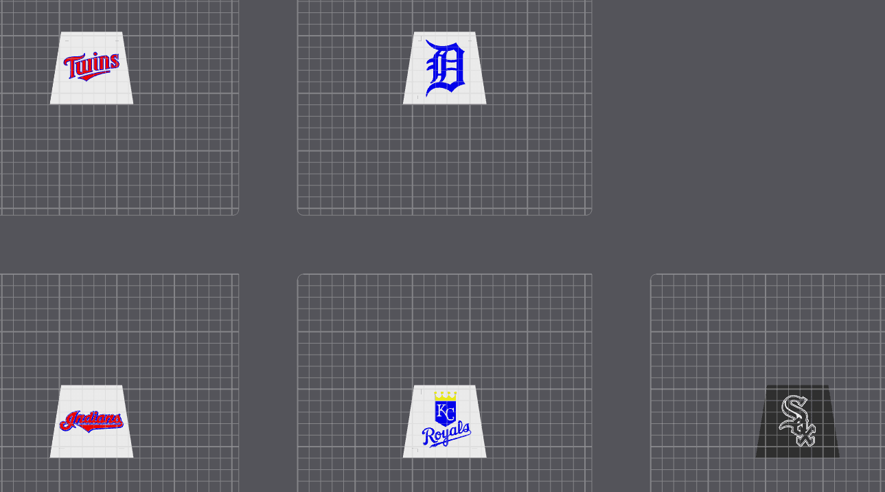 AL Central Torso Inserts 3d model