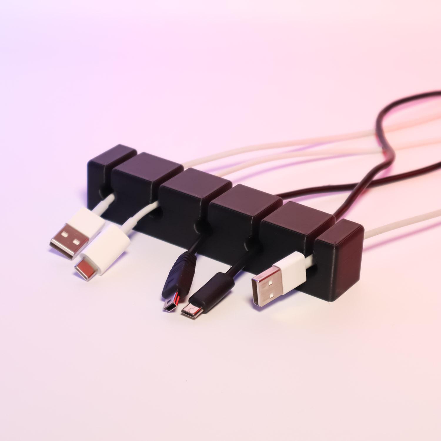 Cable Organizer Block 3d model