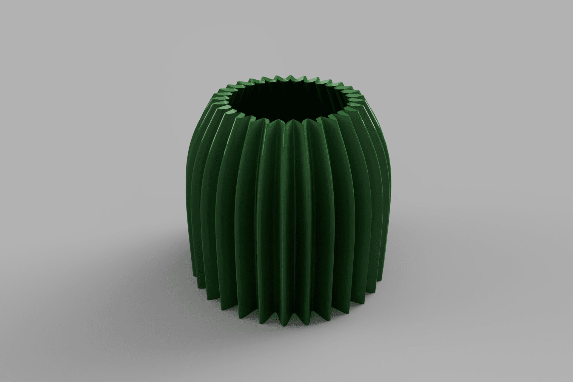 New Cactus Pencil Holder / Vase 3d model