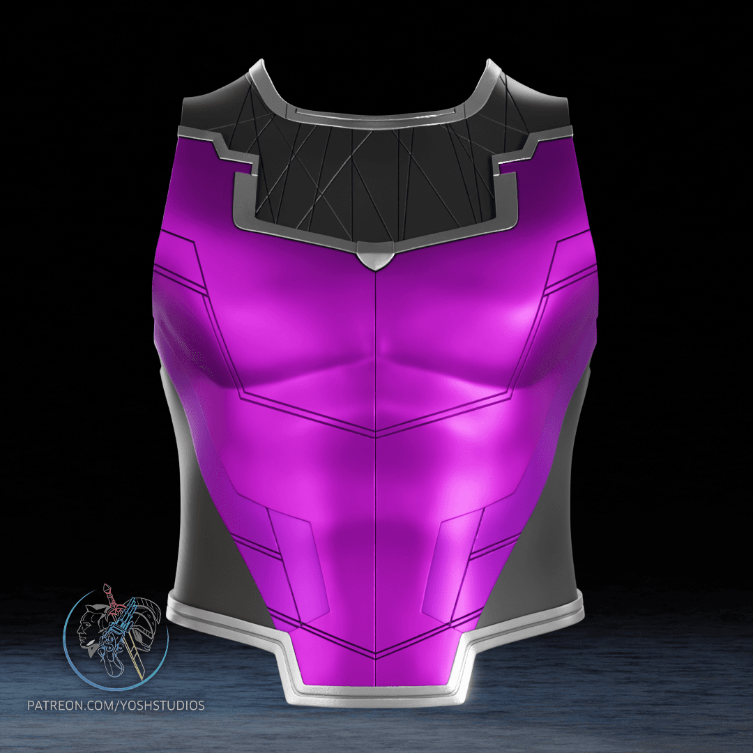 MCU Gambit Chest Armor 3D Print File STL 3d model