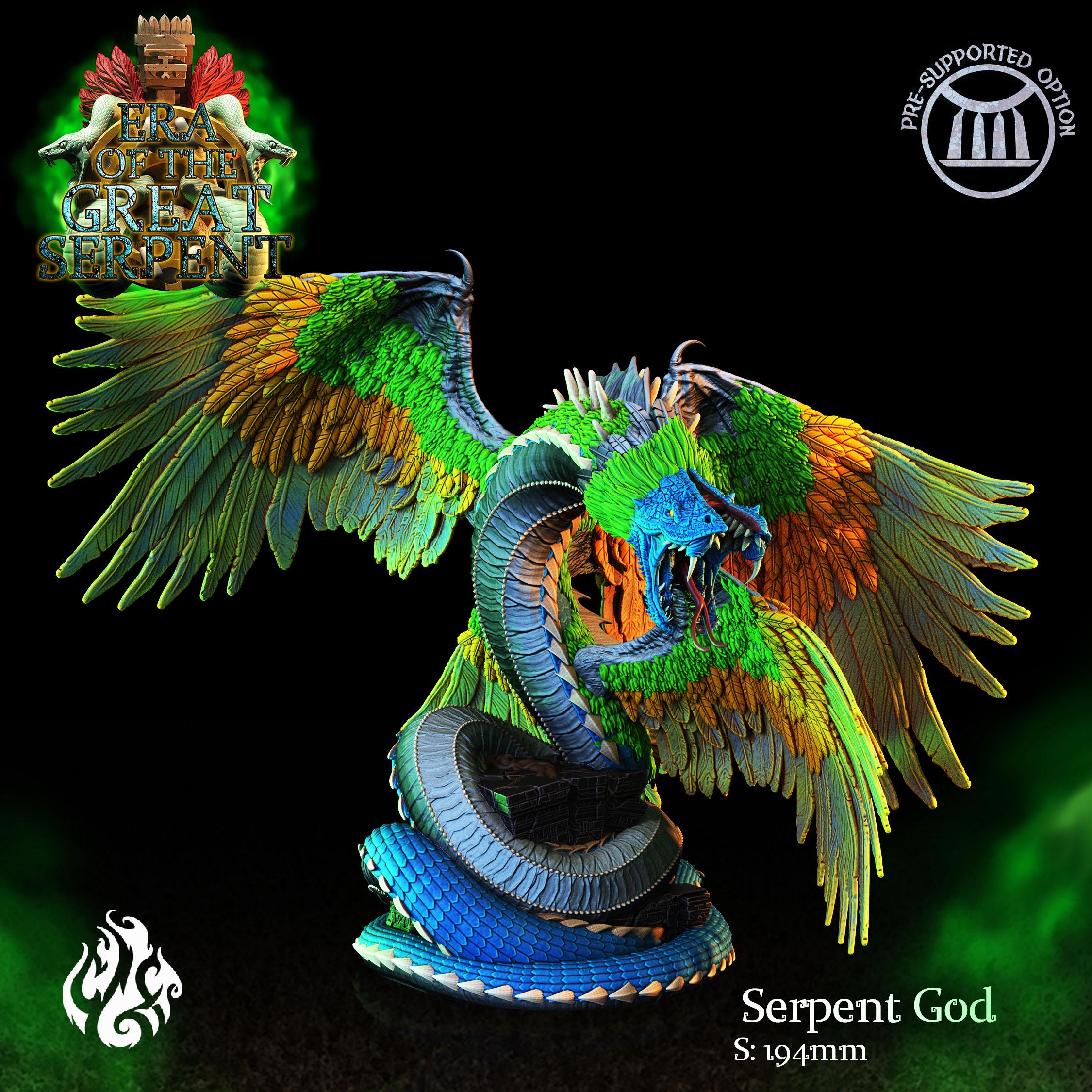 Serpent God 3d model
