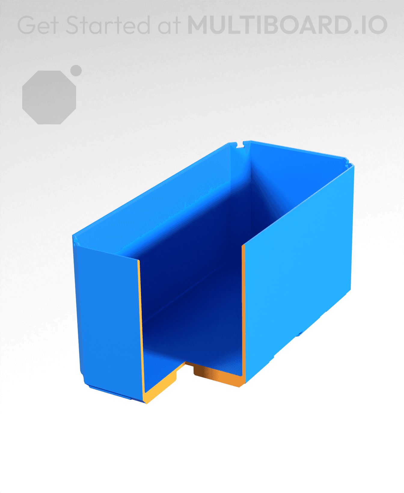 1x2x1 - Bin - Multibin Insert 3d model