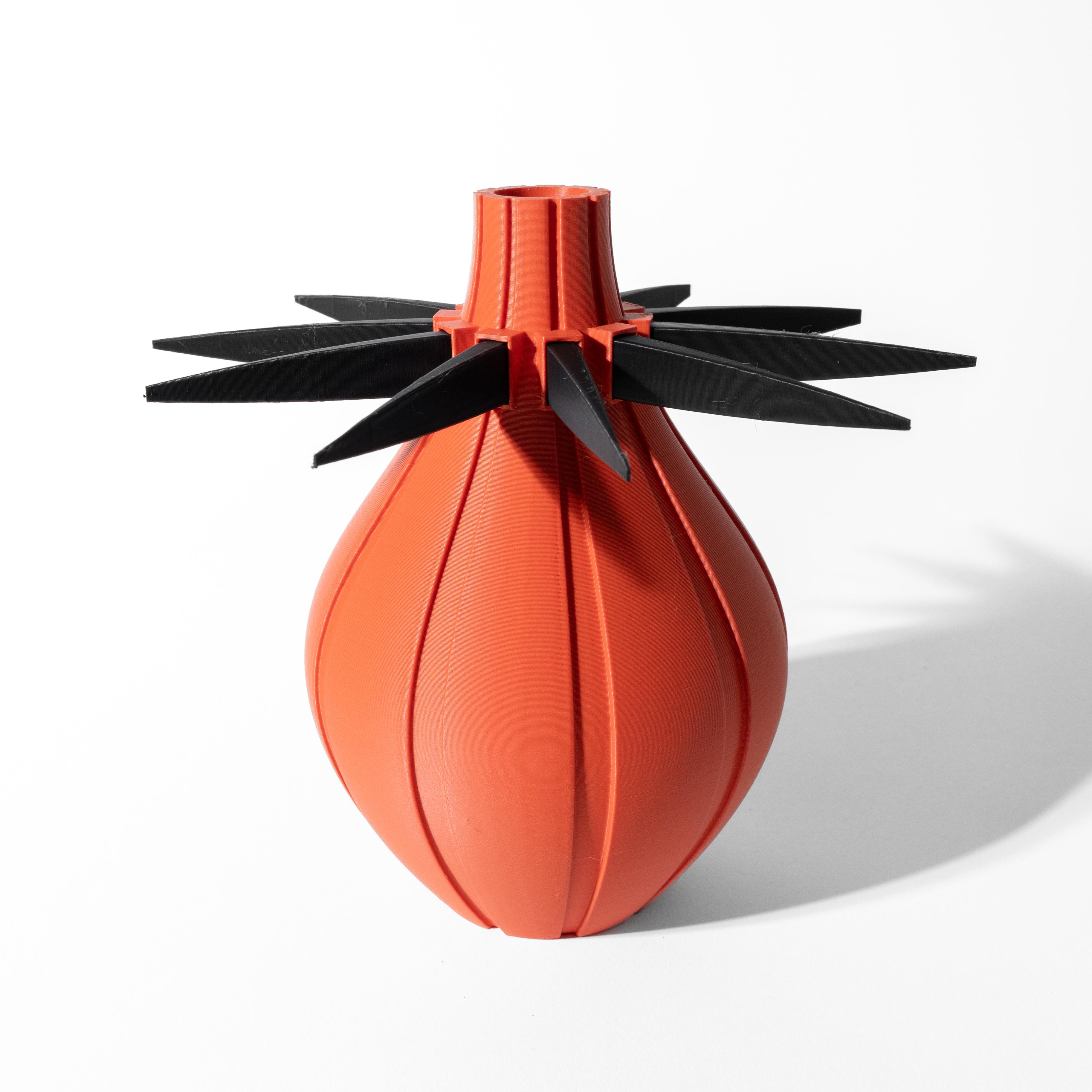 The Maven Vase, Modern and Unique Home Decor for Dried and Preserved Flower Arrangement  | STL File 3d model