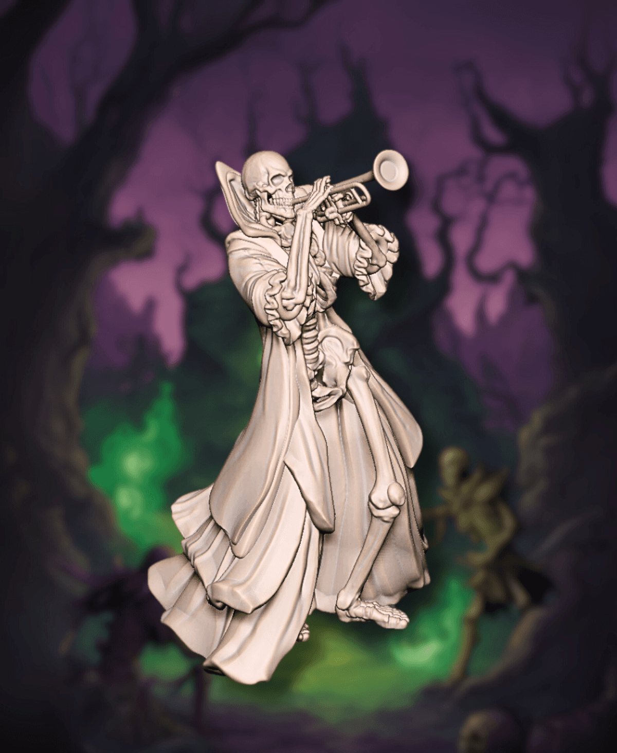 Undead Bard 3d model