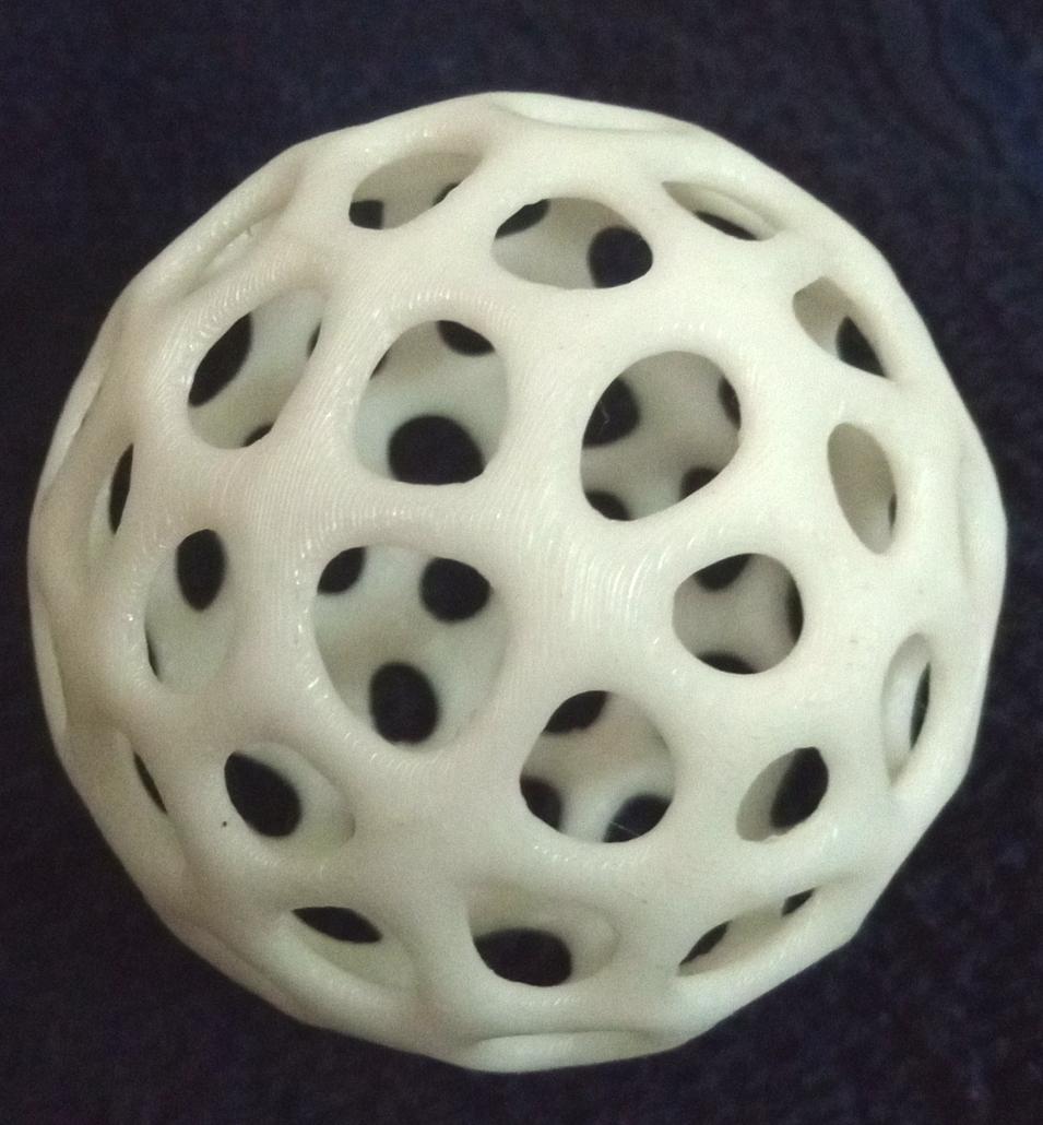 Voronoi Sphere (Ball) 3d model
