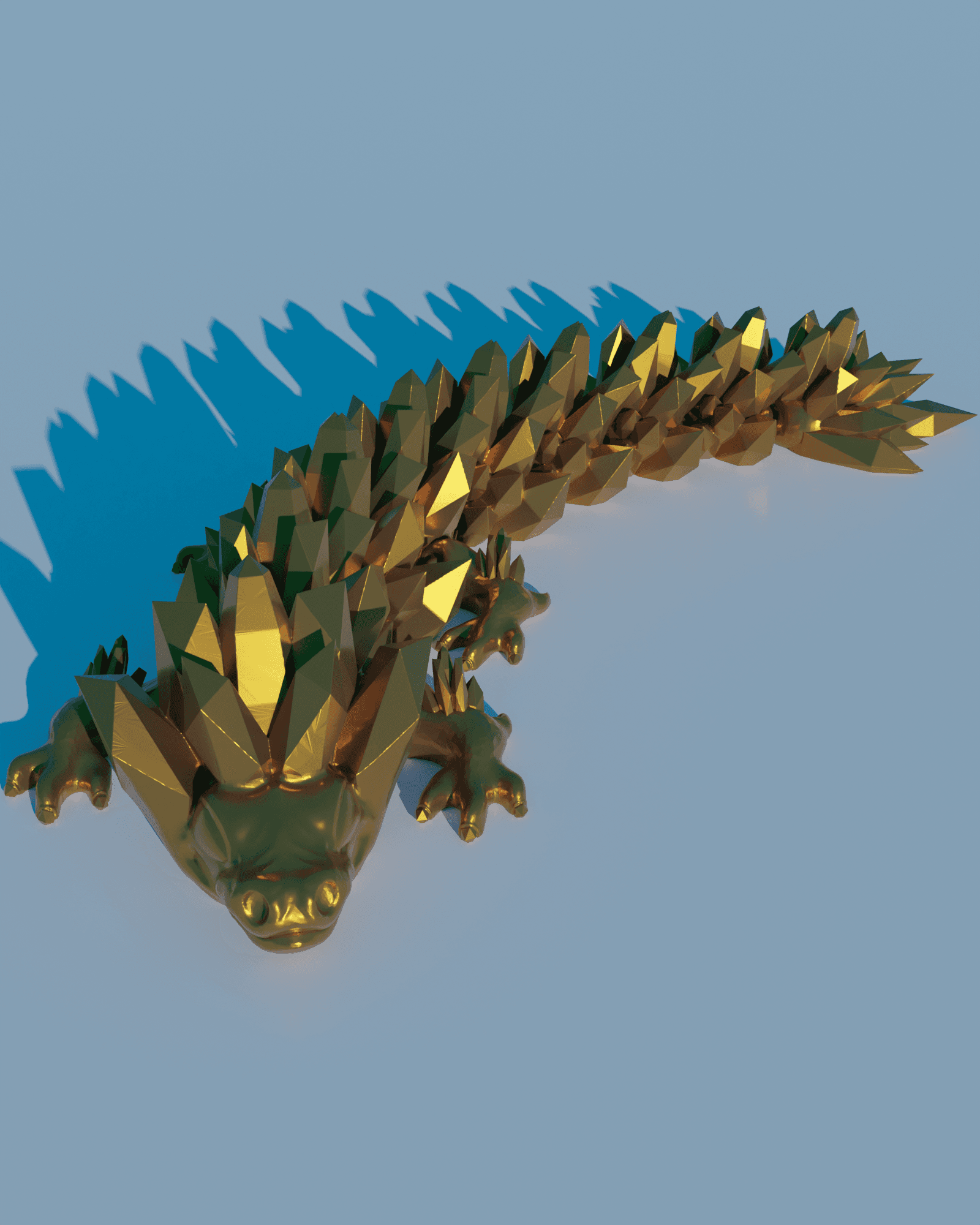 Dragon - Flexi beast 3d model