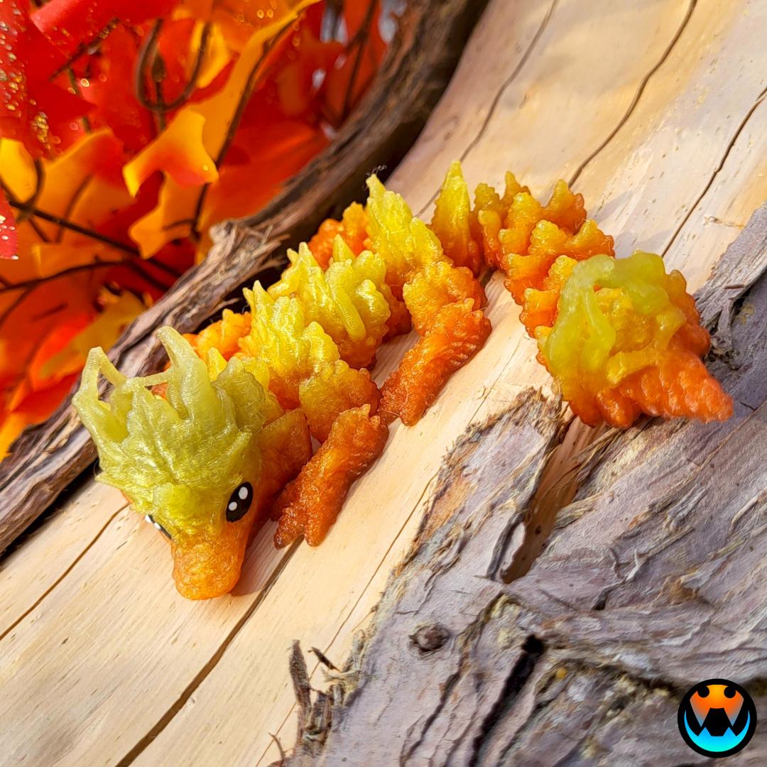 Baby Autumnwing and Autumn Dragon 3d model