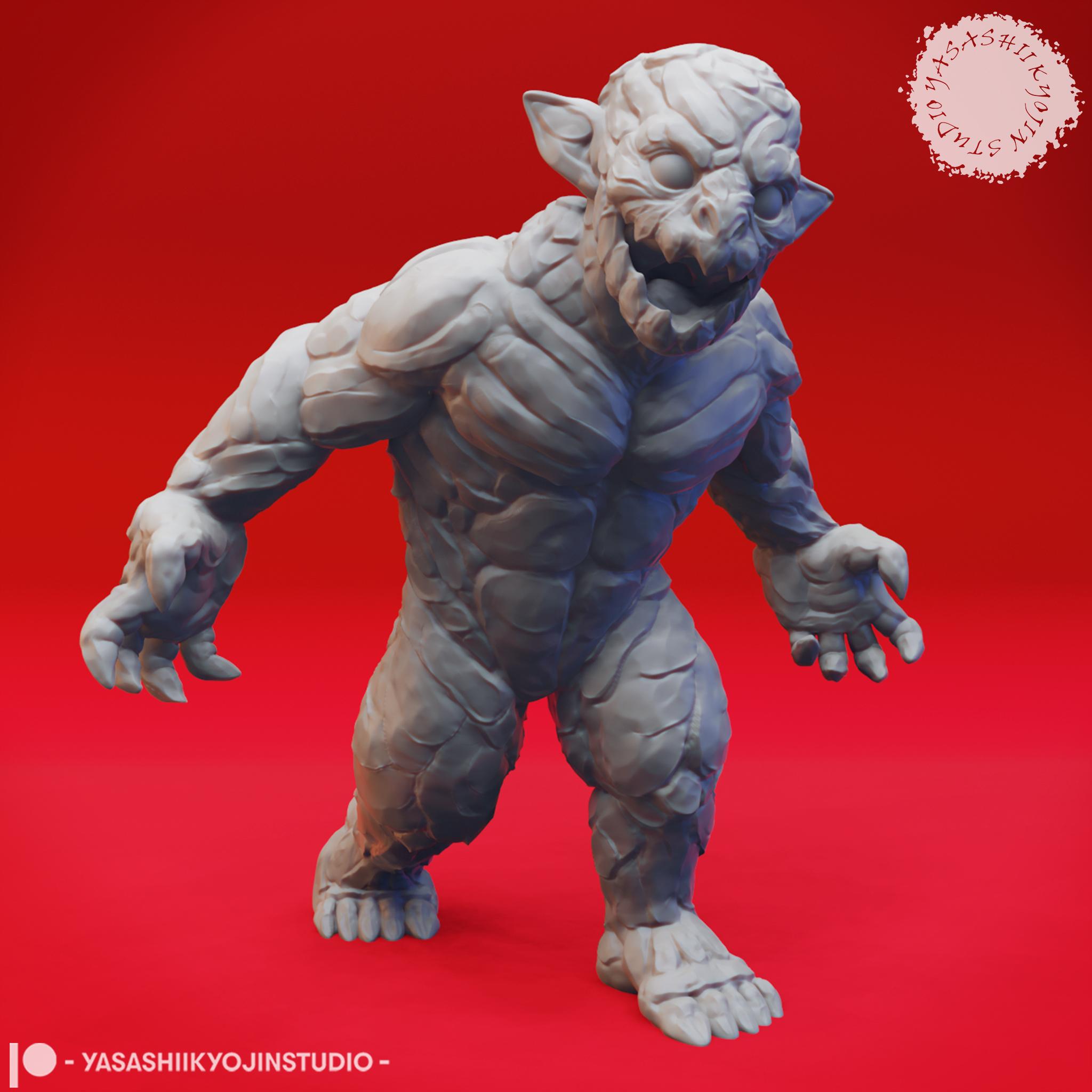 Magmin - Tabletop Miniature (Pre-Supported) 3d model