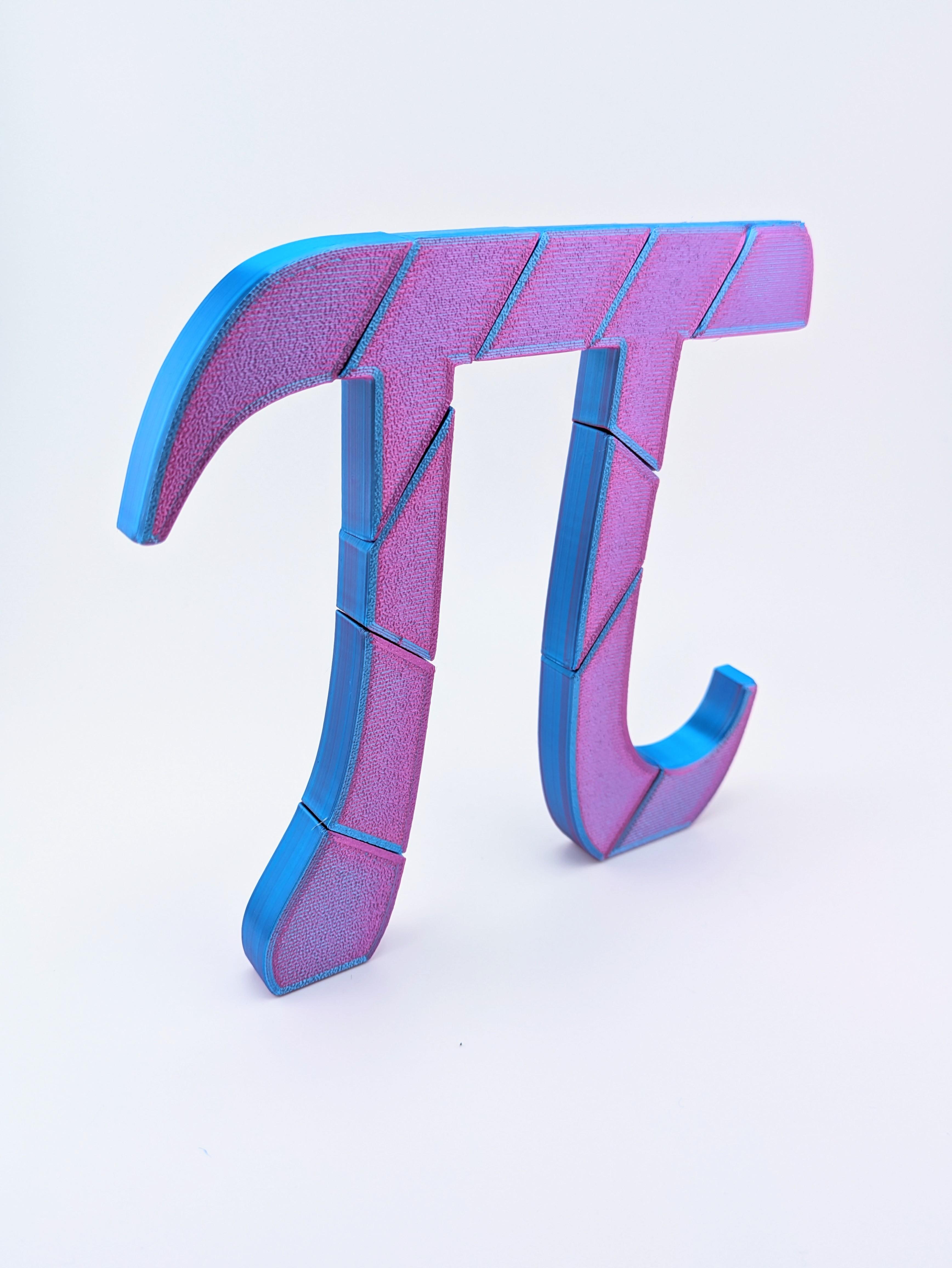 Twisty Pi Puzzle 3d model