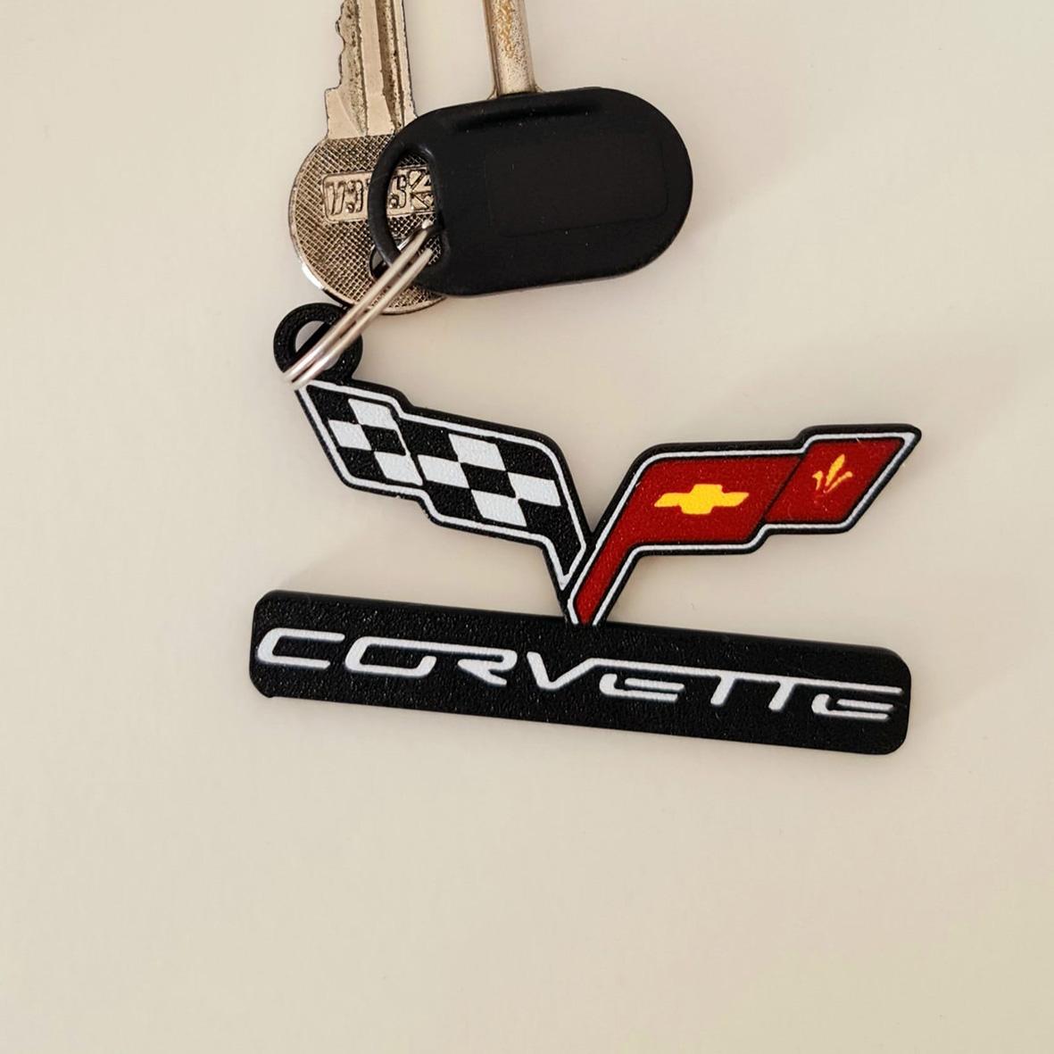 Keychain: Corvette III 3d model