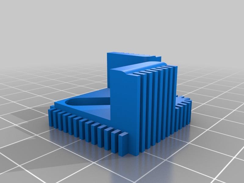 Glass build plate clip for PowerSpec 3D Pro 3d model