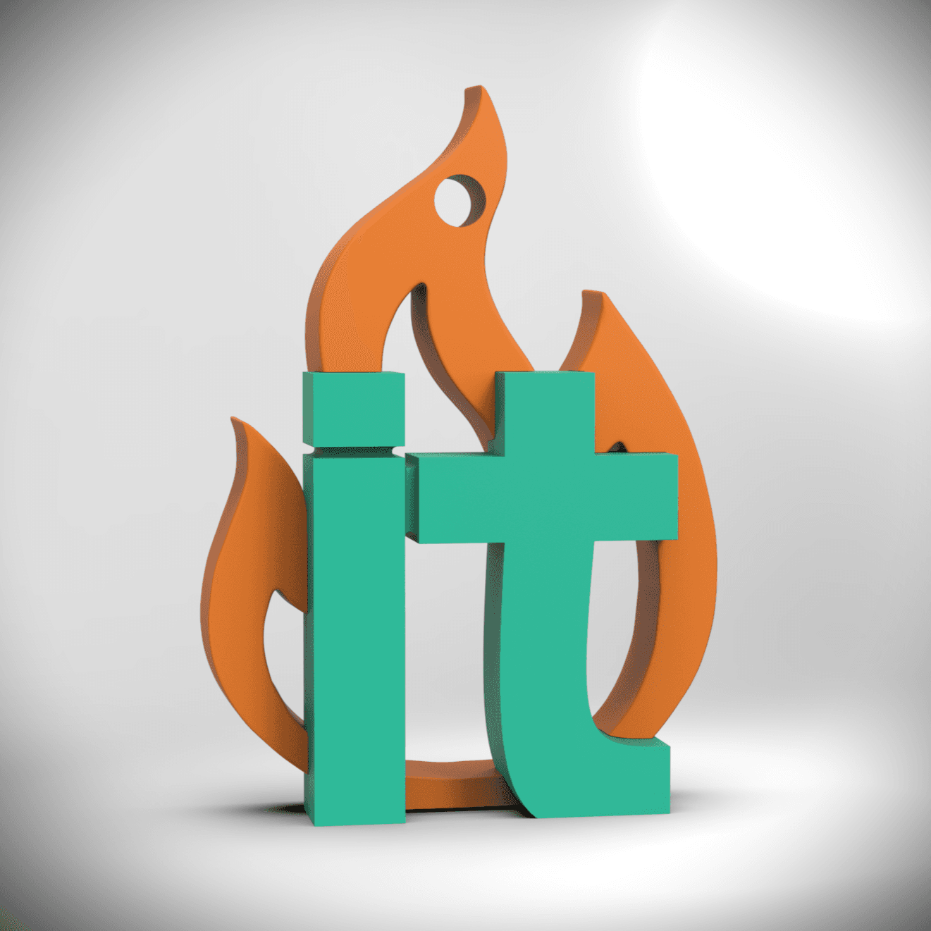 Blaze It (Keychain, Split, & MMU) 3d model