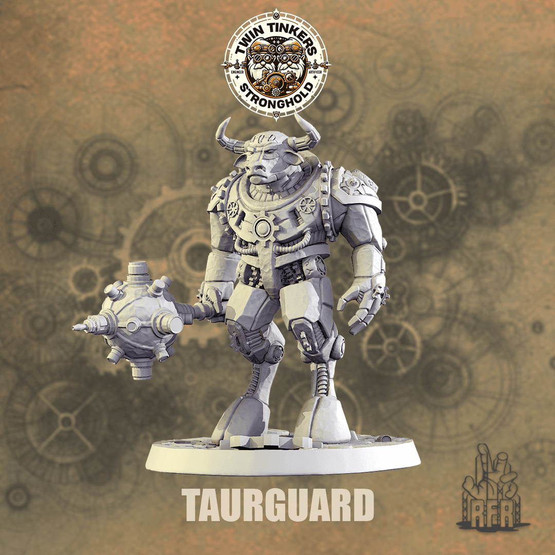 Supported_Taurguard.stl 3d model