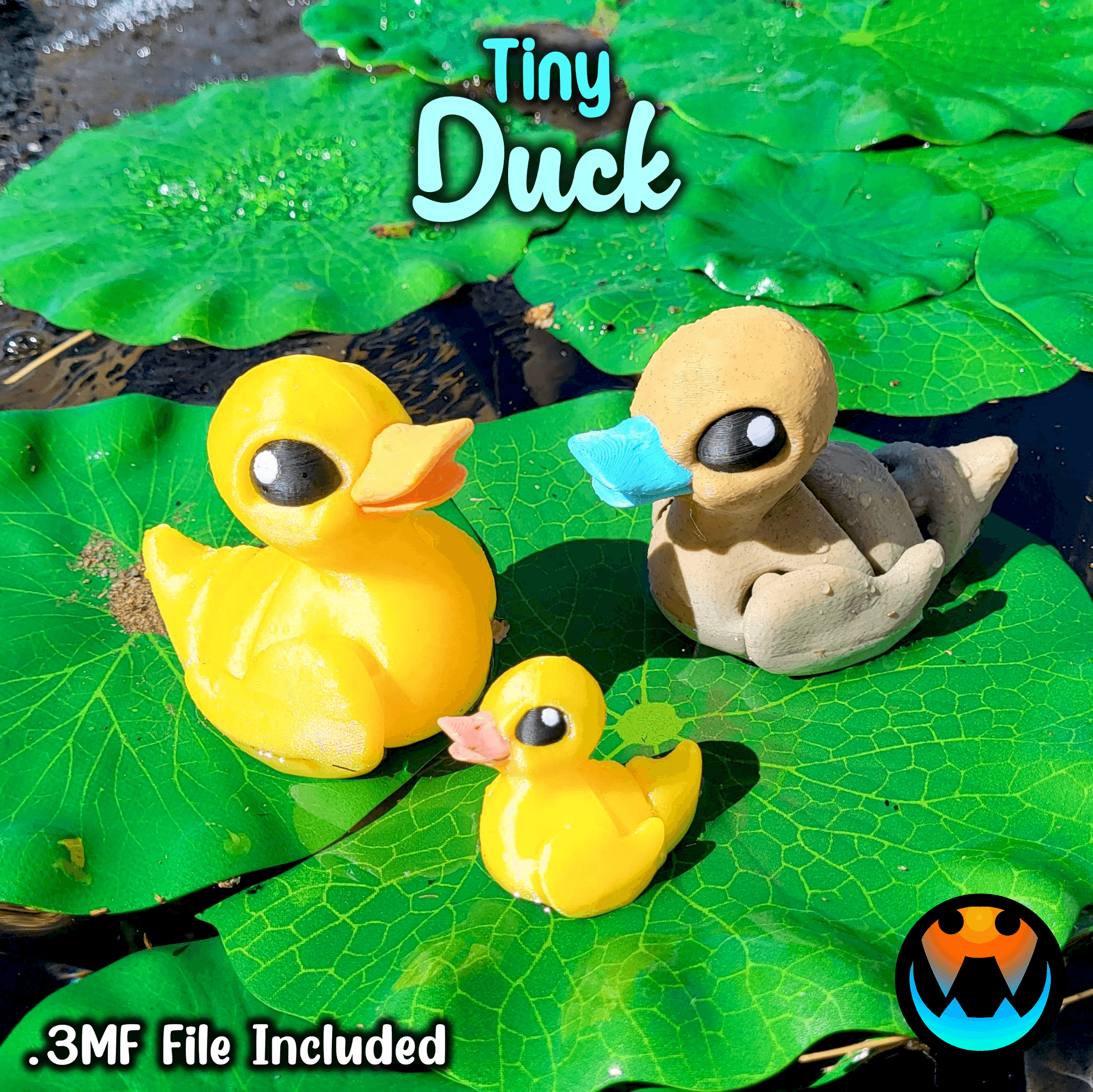 Tiny Duck 3d model