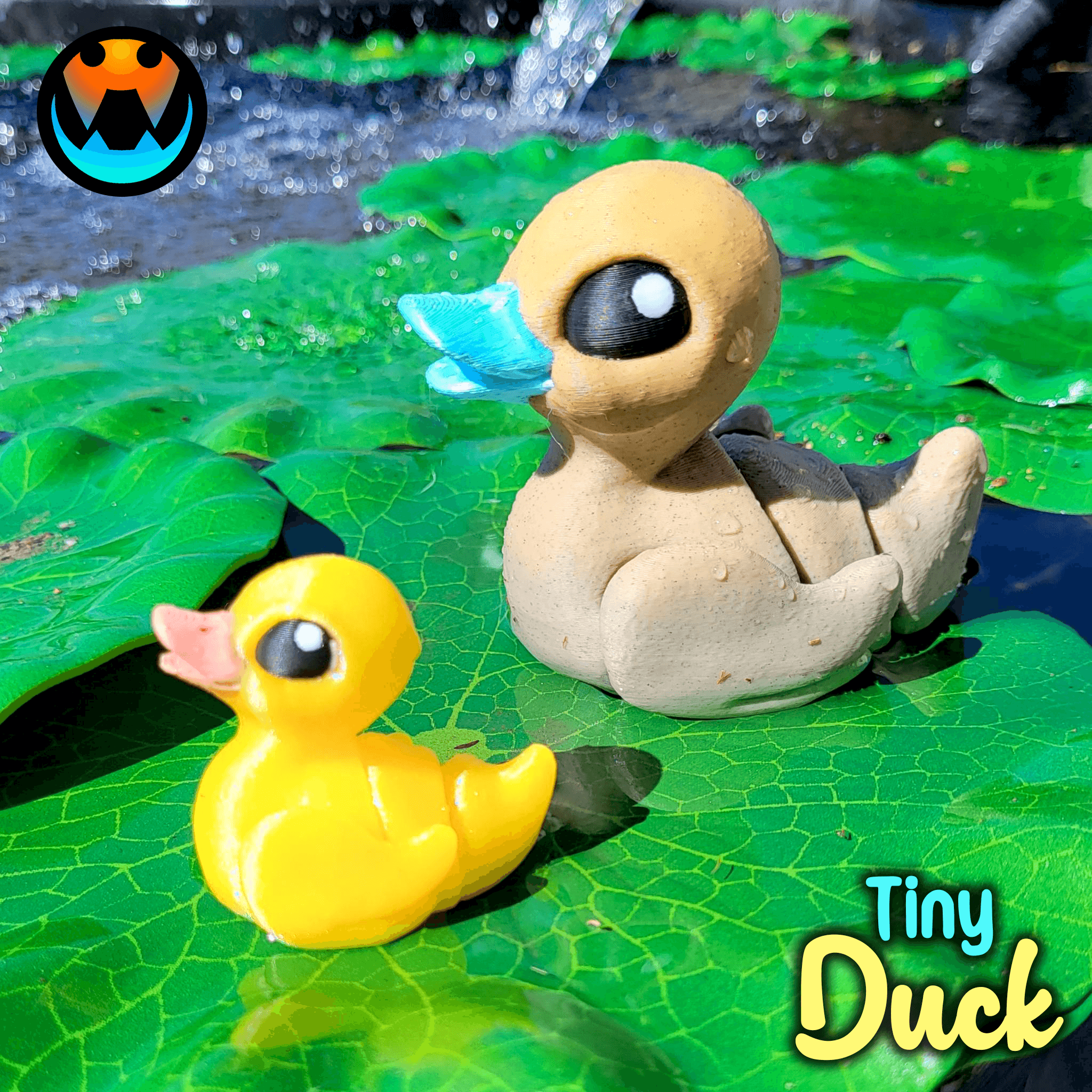 Tiny Duck 3d model