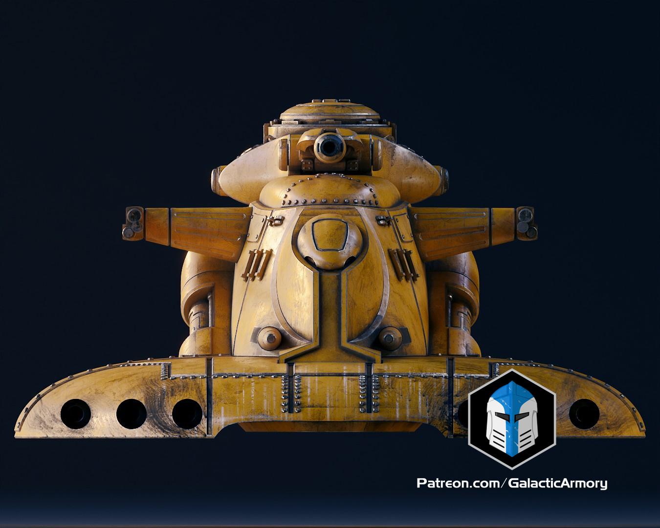 1:48 Scale Floating AAT Tank - 3D Print Files 3d model
