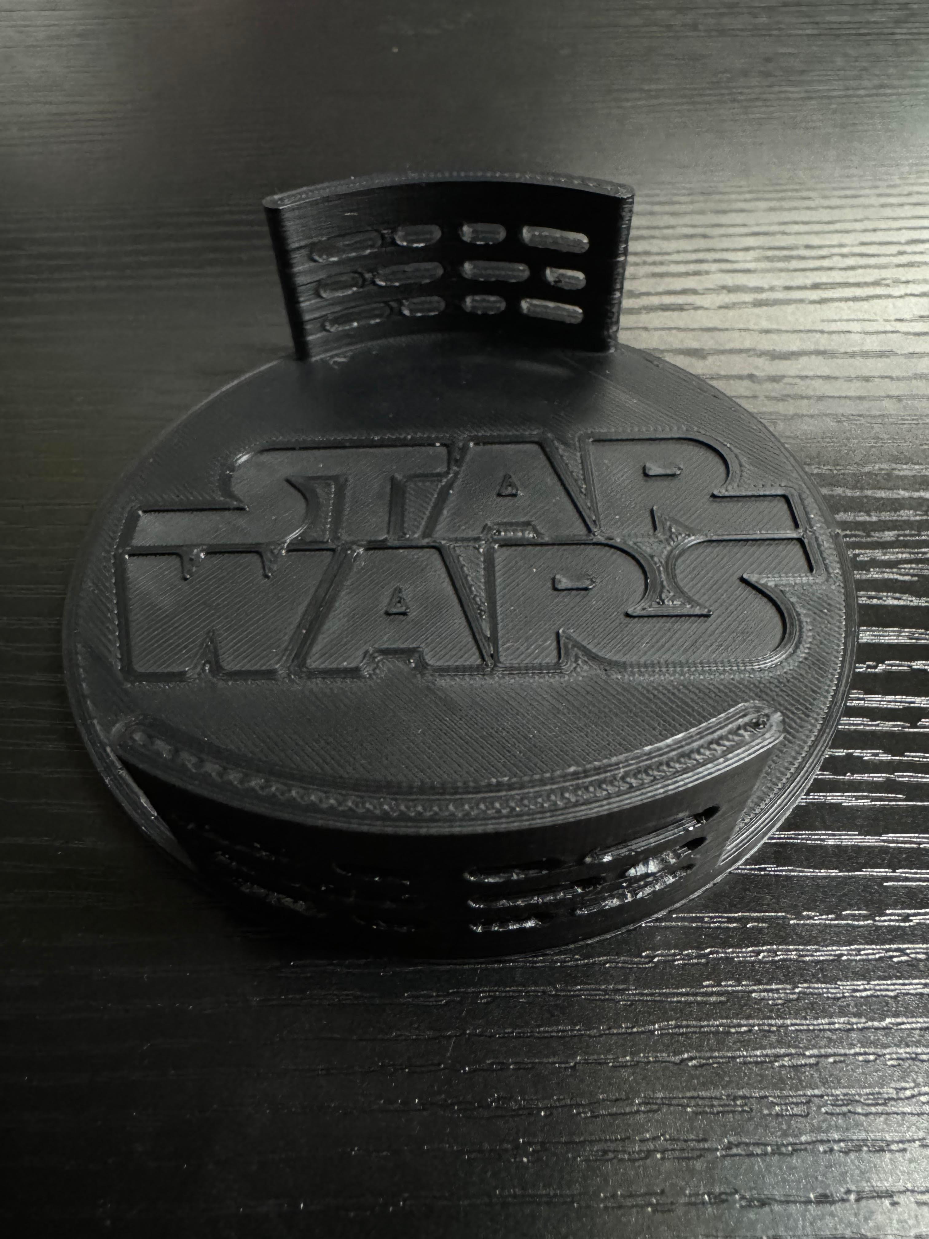 Star Wars Coaster Holder w/1 Coaster 3d model