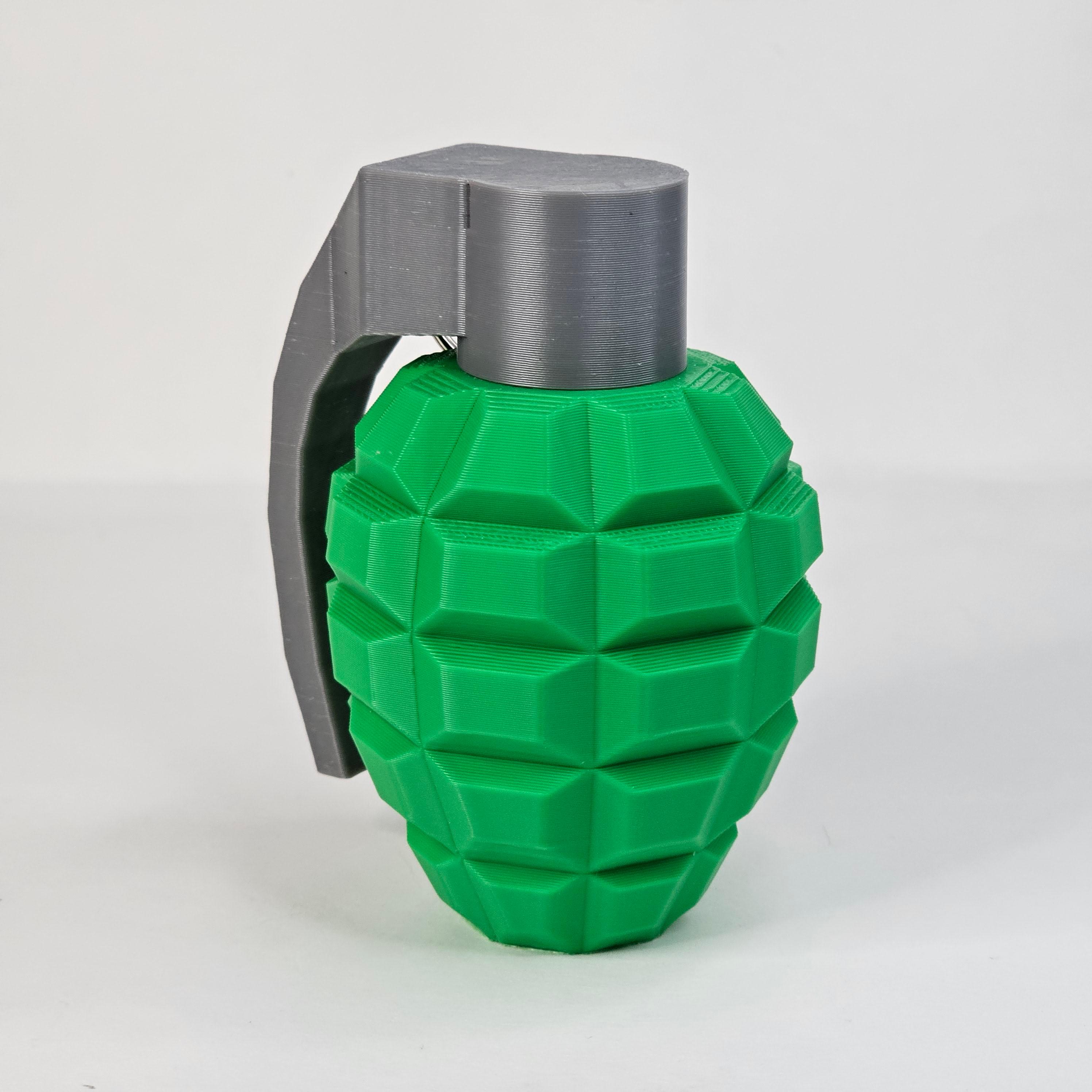 GRENADE PROP - NO SUPPORTS - EASY-TO-USE 3d model