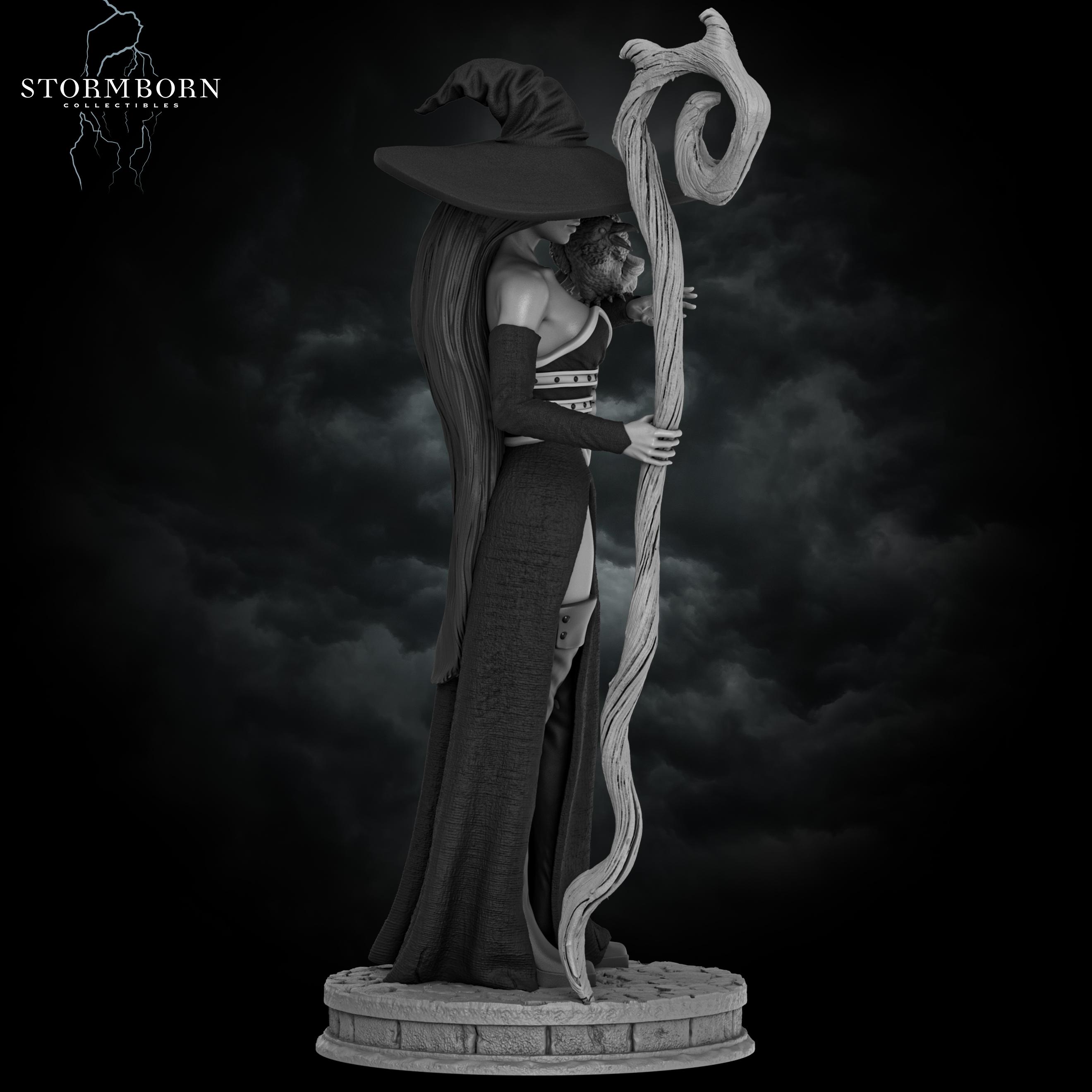 (32mm) Azora the Witch 3d model
