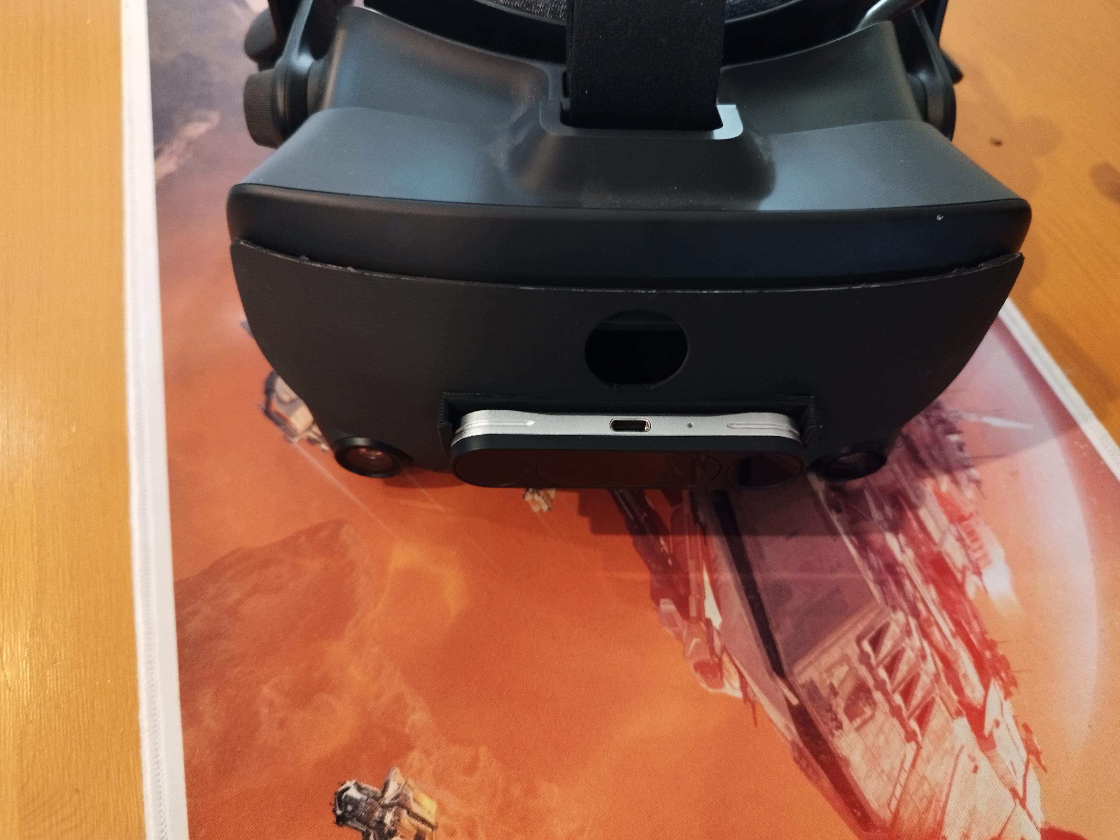 Leap Motion 2 Halter/Mount for Valve Index 3d model