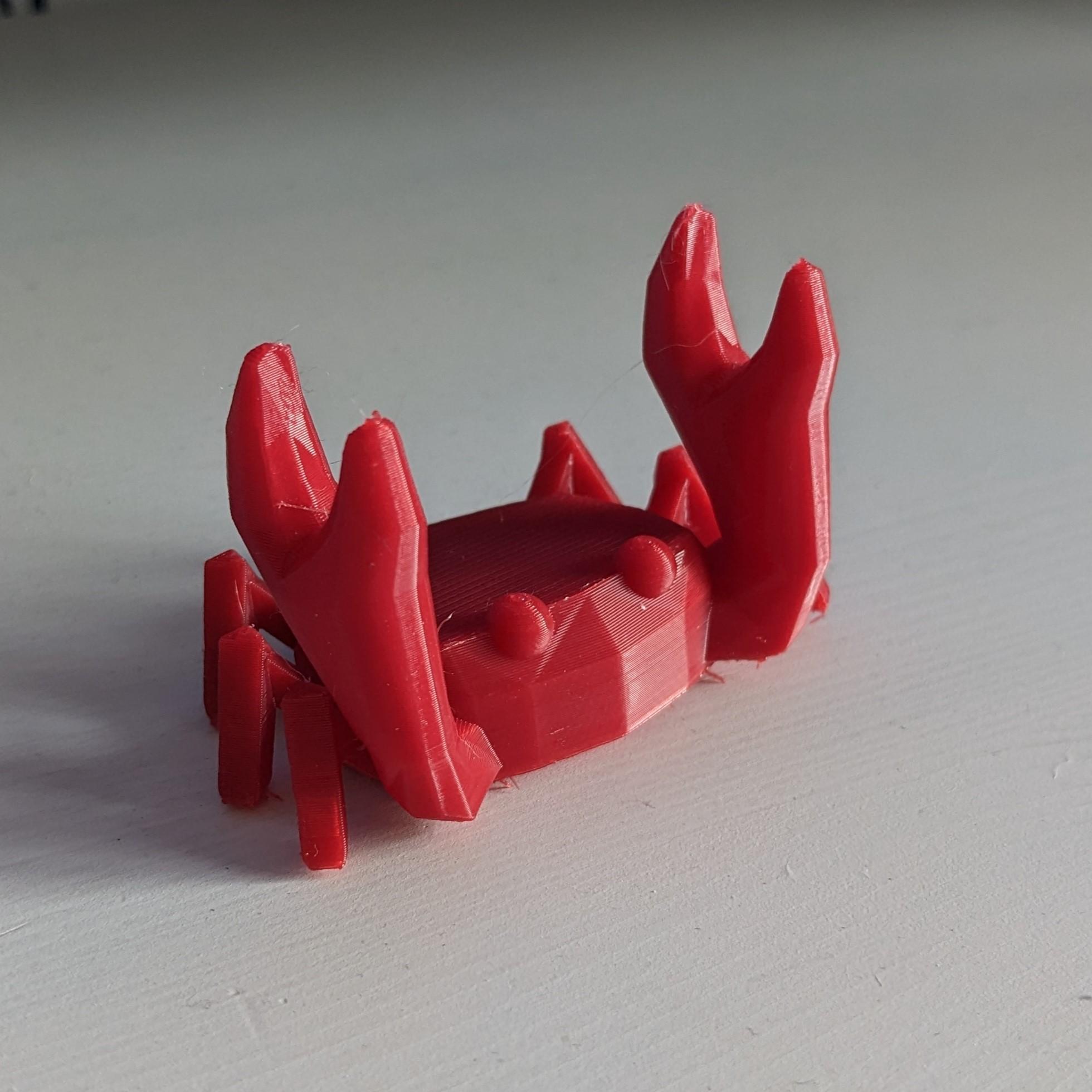 Crab Chopstick Holder 3d model