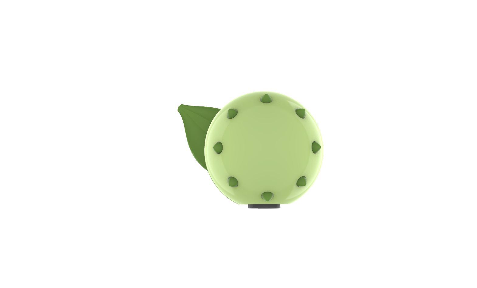 Pokeball 152 Chikorita 3d model