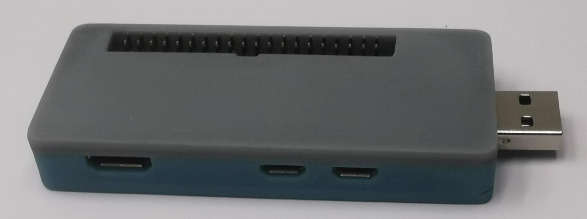 SnapBox Raspberry Pi 3 / 4 / Zero - (Resin) - RaspberryPi Zero + USB-Dongle - 3d model