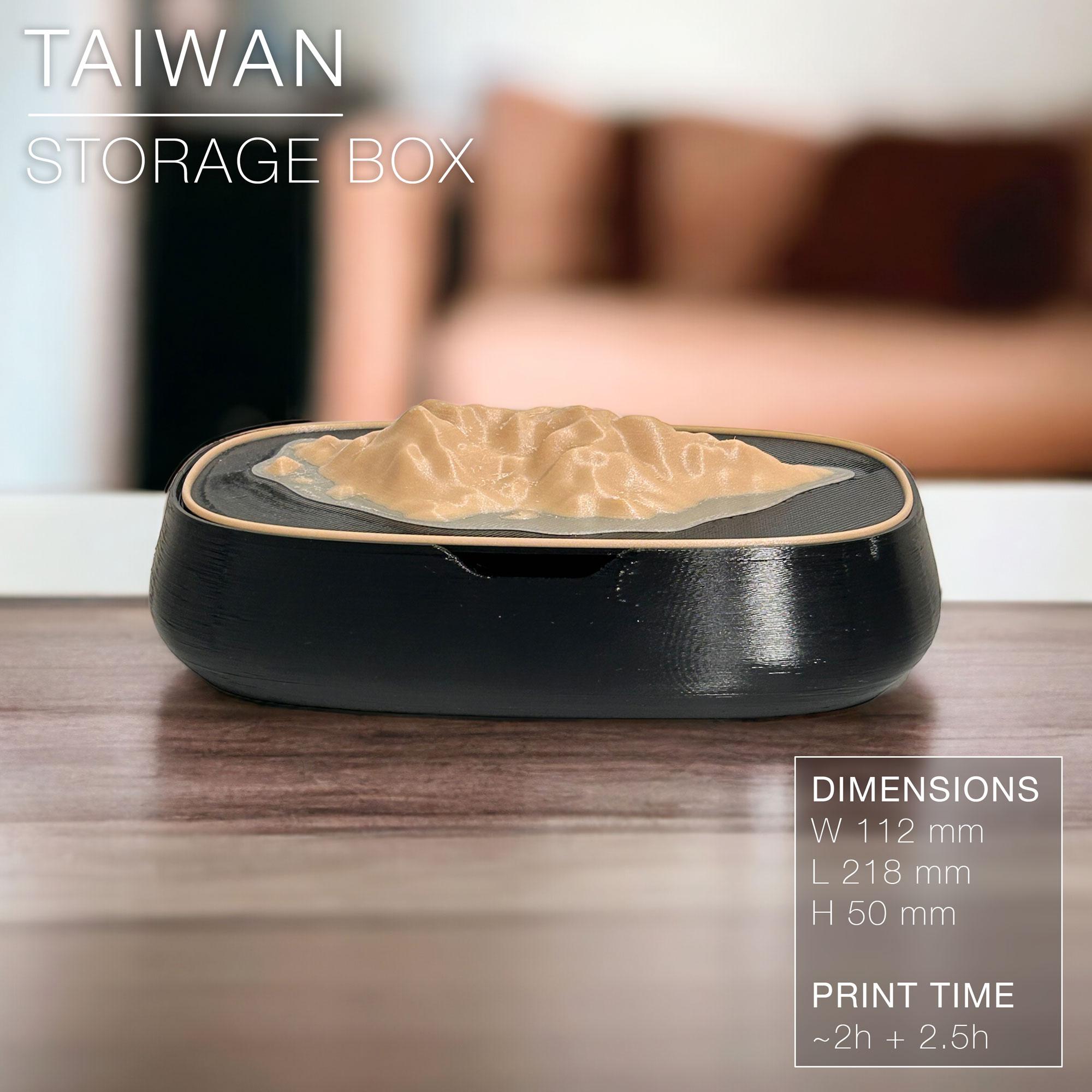 TAIWAN | Storage box 3d model