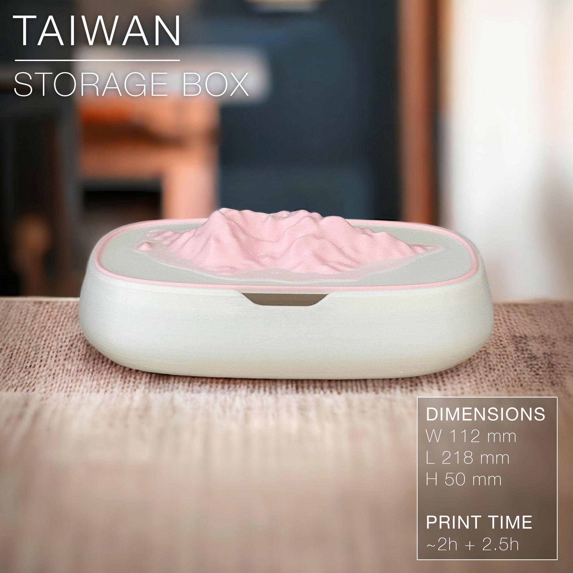 TAIWAN | Storage box 3d model