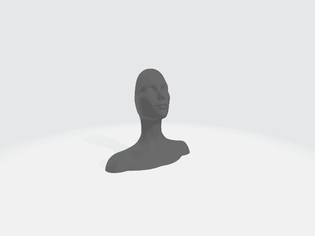 FEMINE HEAD.stl 3d model