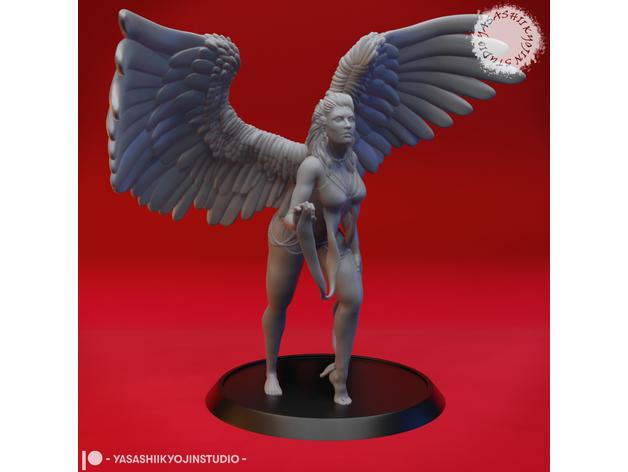 Deva - Tabletop Miniature 3d model