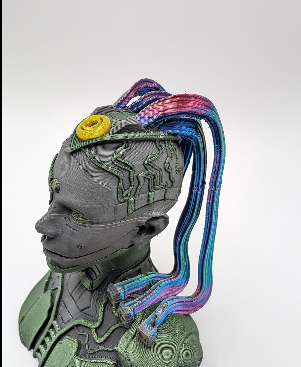 Cyber Medusa  3d model