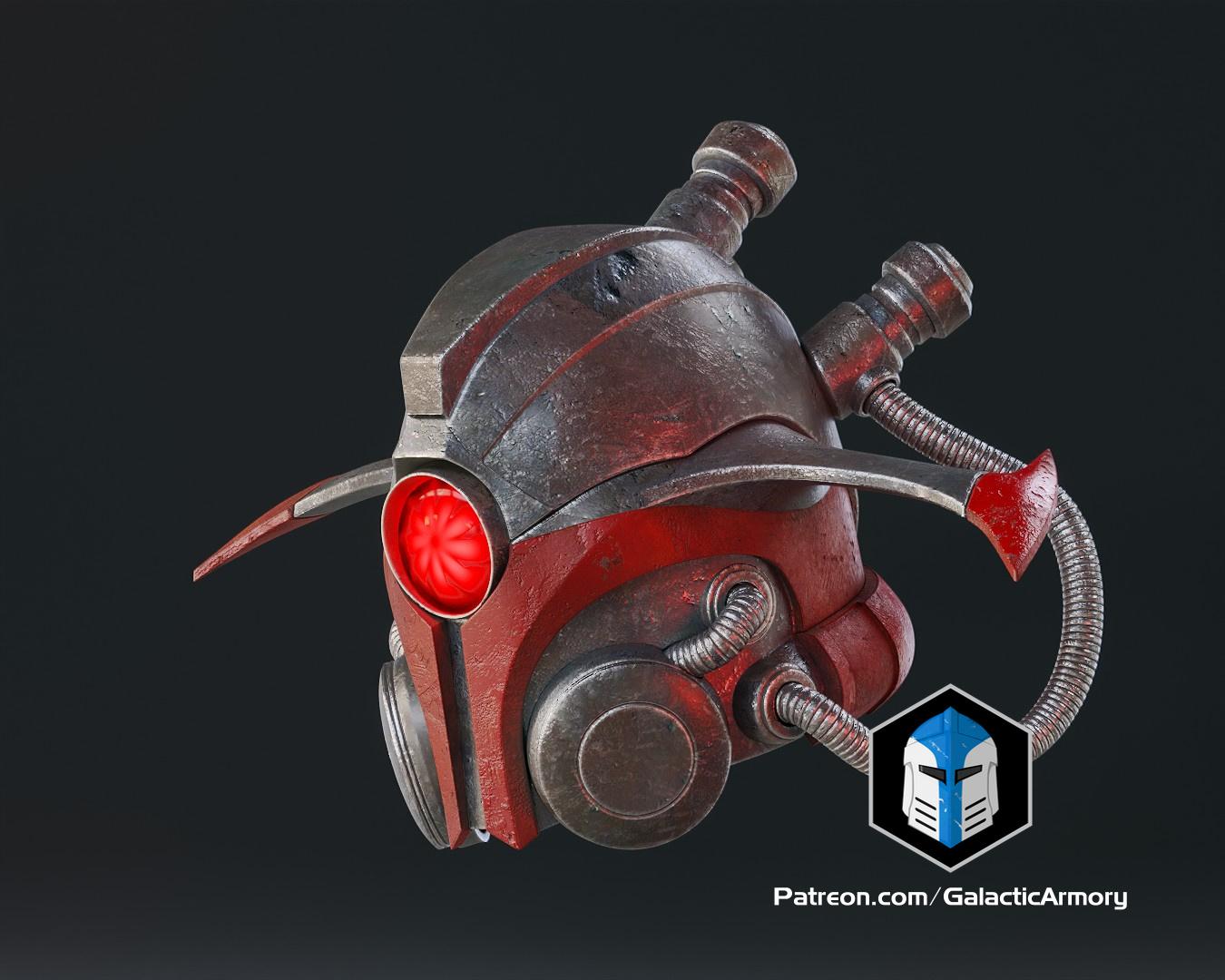 Marchion Ro Helmet - 3D Print Files 3d model