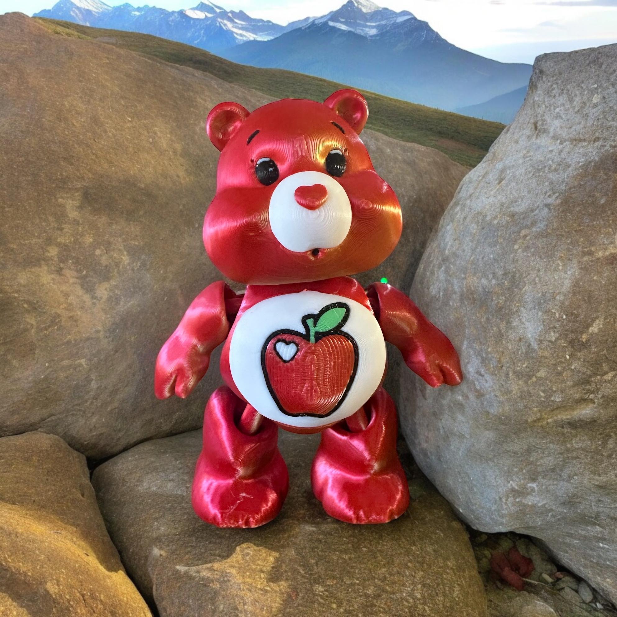Smart Heart Bear - Flexi, Articulated, Care, Bears, Collection, Flexible 3d model