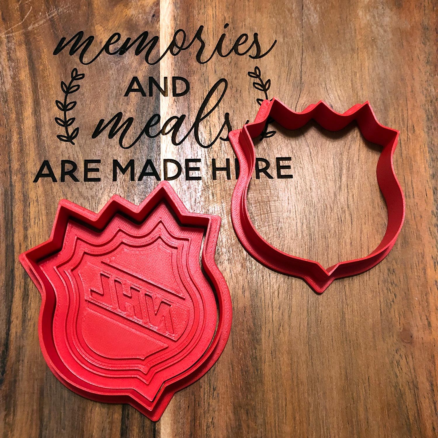 NHL Cookie Cutter and Stamp Collection - FREE SAMPLE 3d model