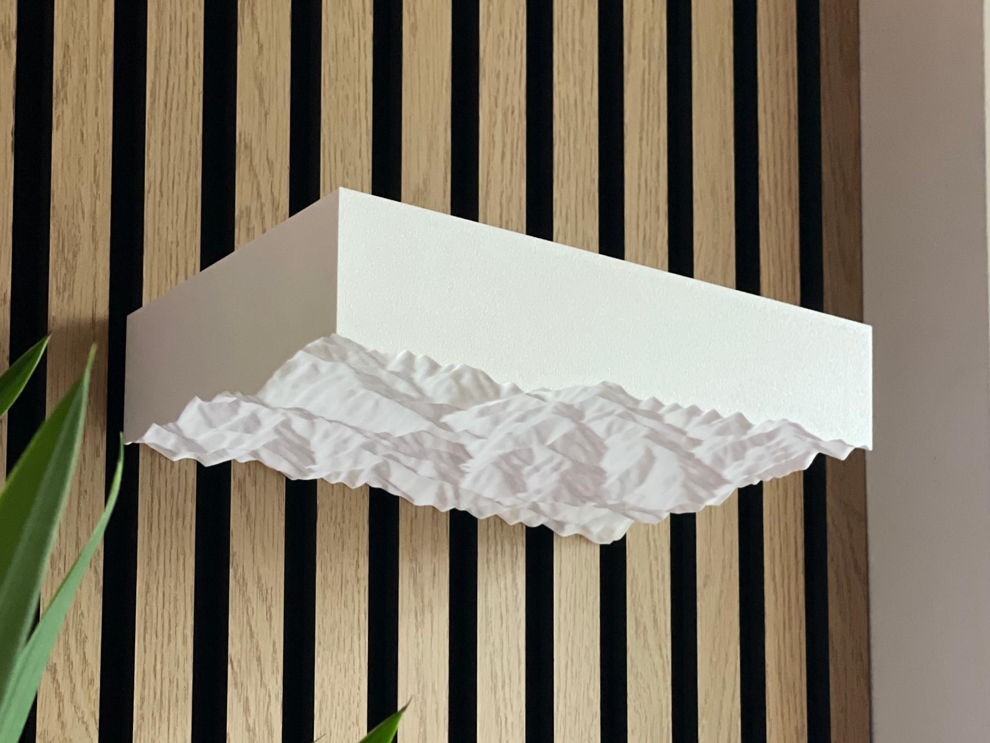 Iceberg, shelf with hidden storage 3d model