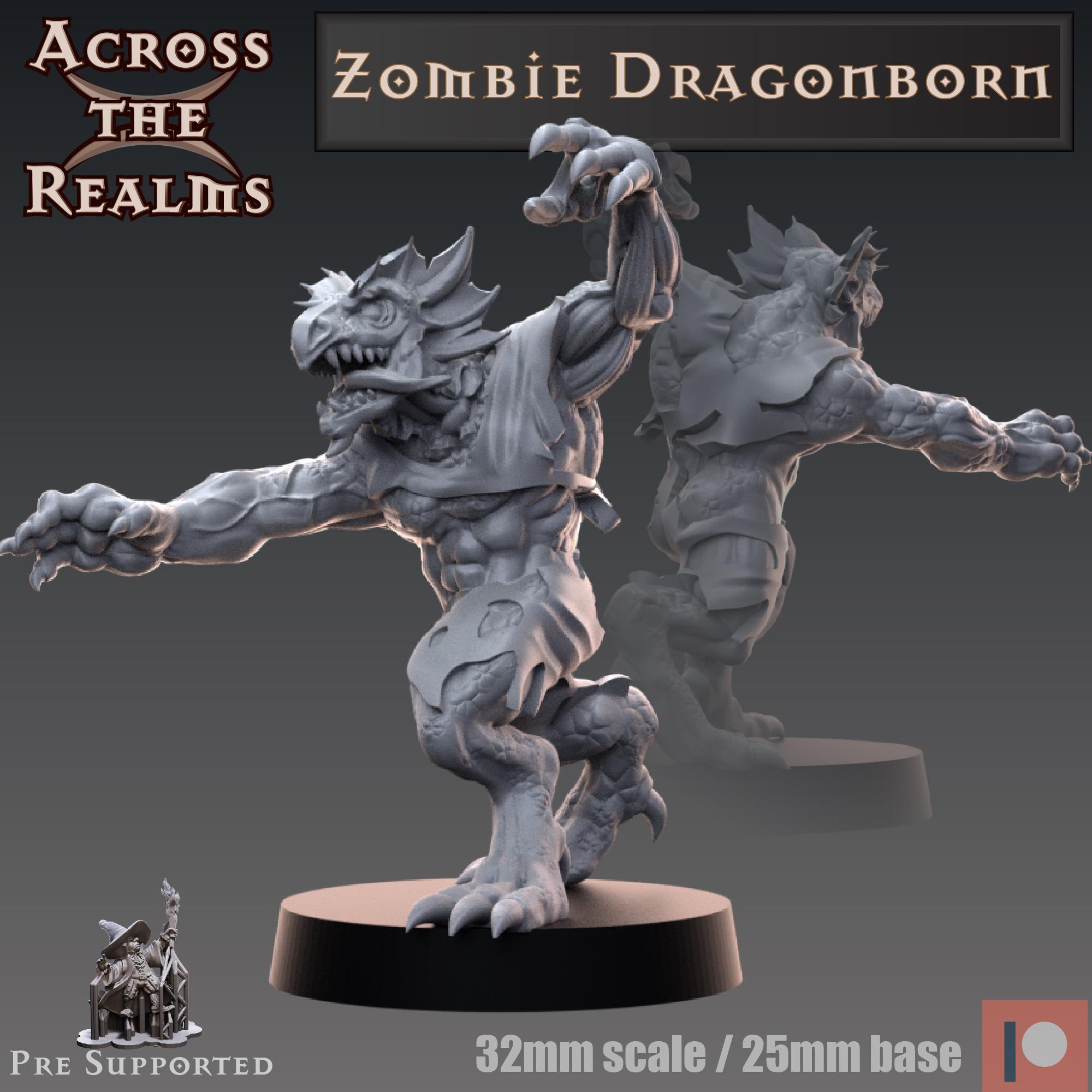 Zombie Dragonborn 3d model
