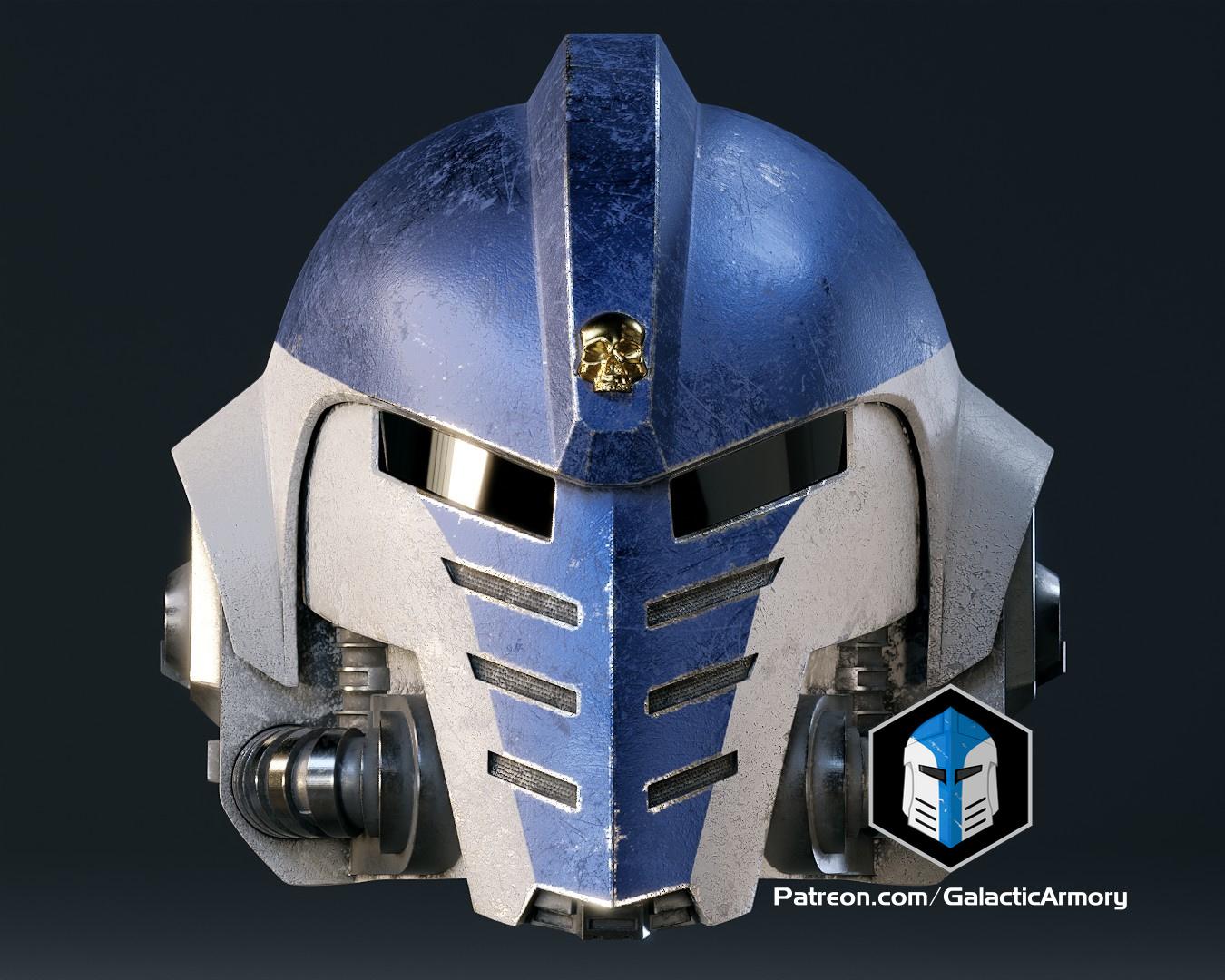 40K Galactic Armorer Helmet  3d model