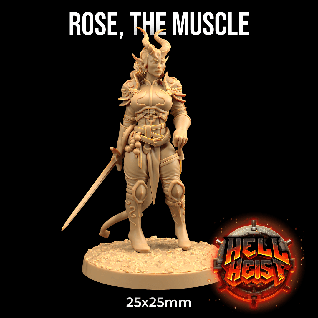 Rose, The Muscle 3d model